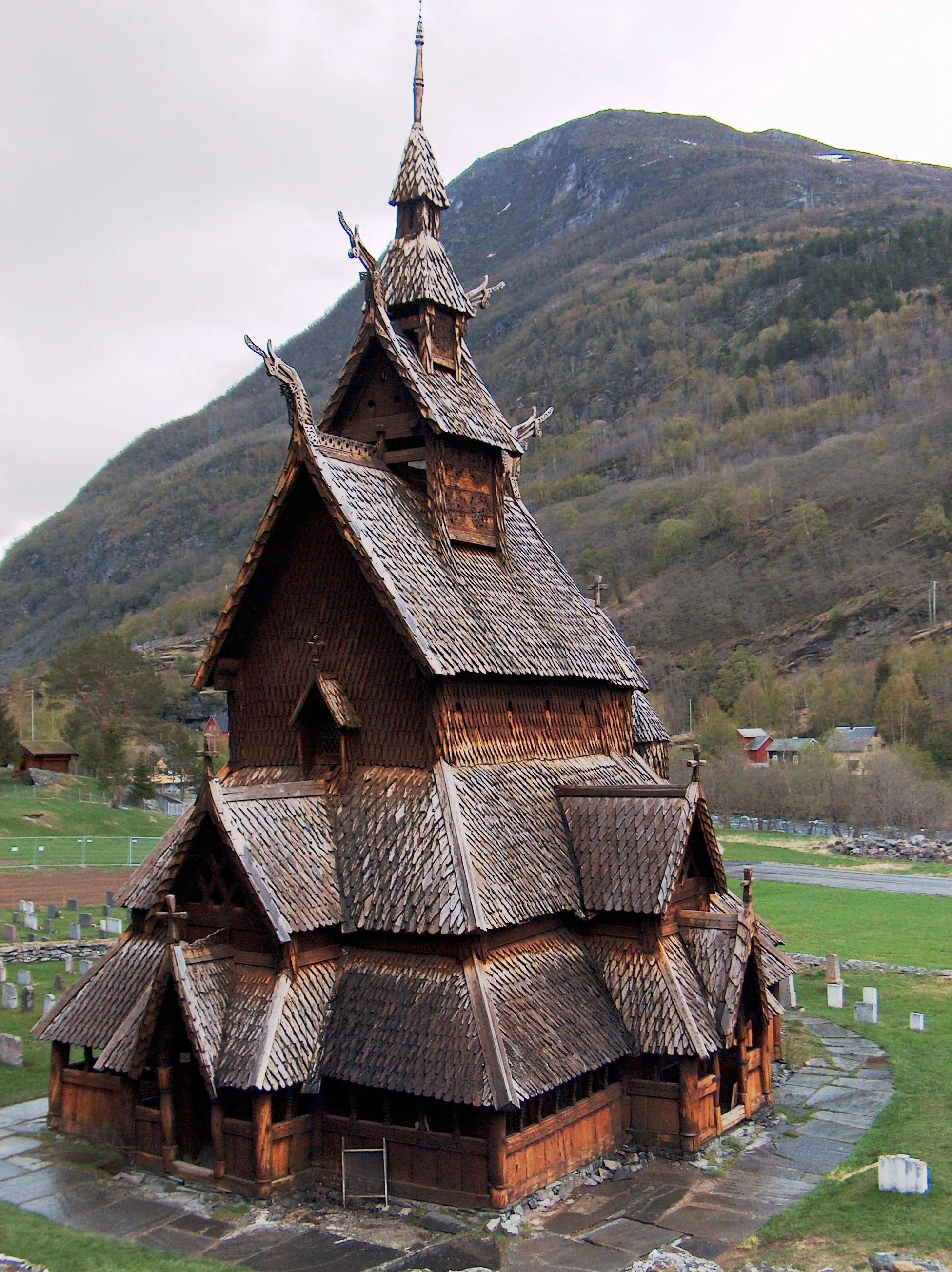 Photo showing: Borgund stavkirke