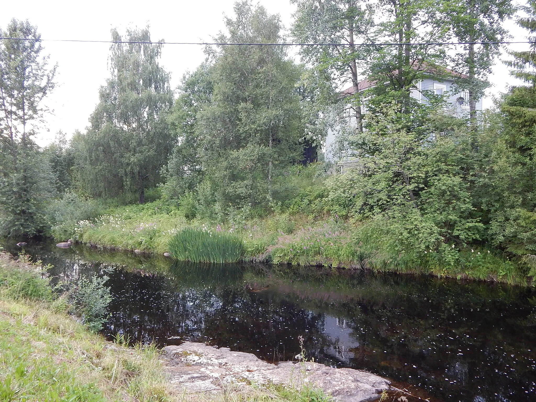 Photo showing: Haugsåa i Nord-Odal