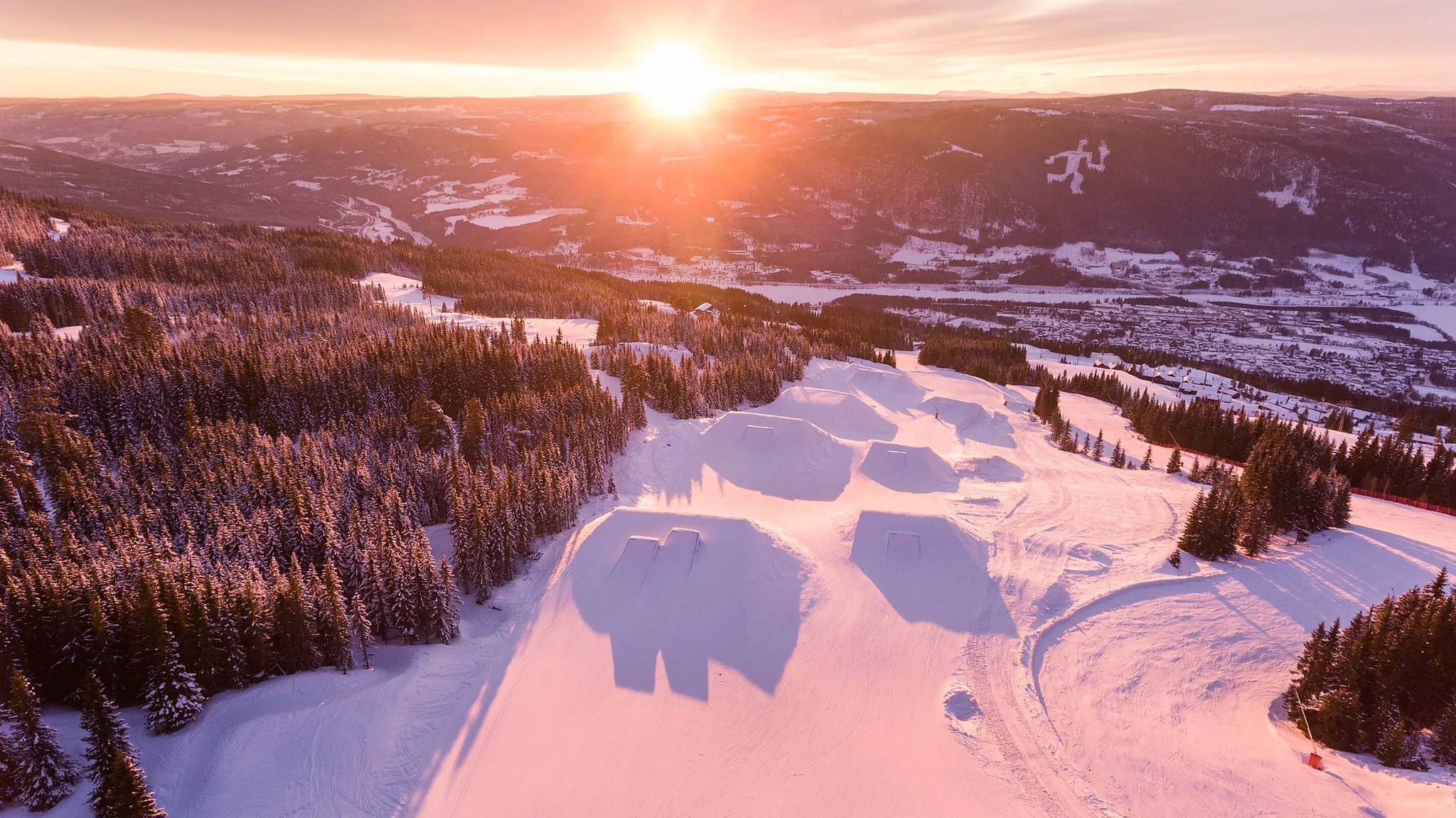 Photo showing: Hafjell Alpinsenter, Oyer, Norway