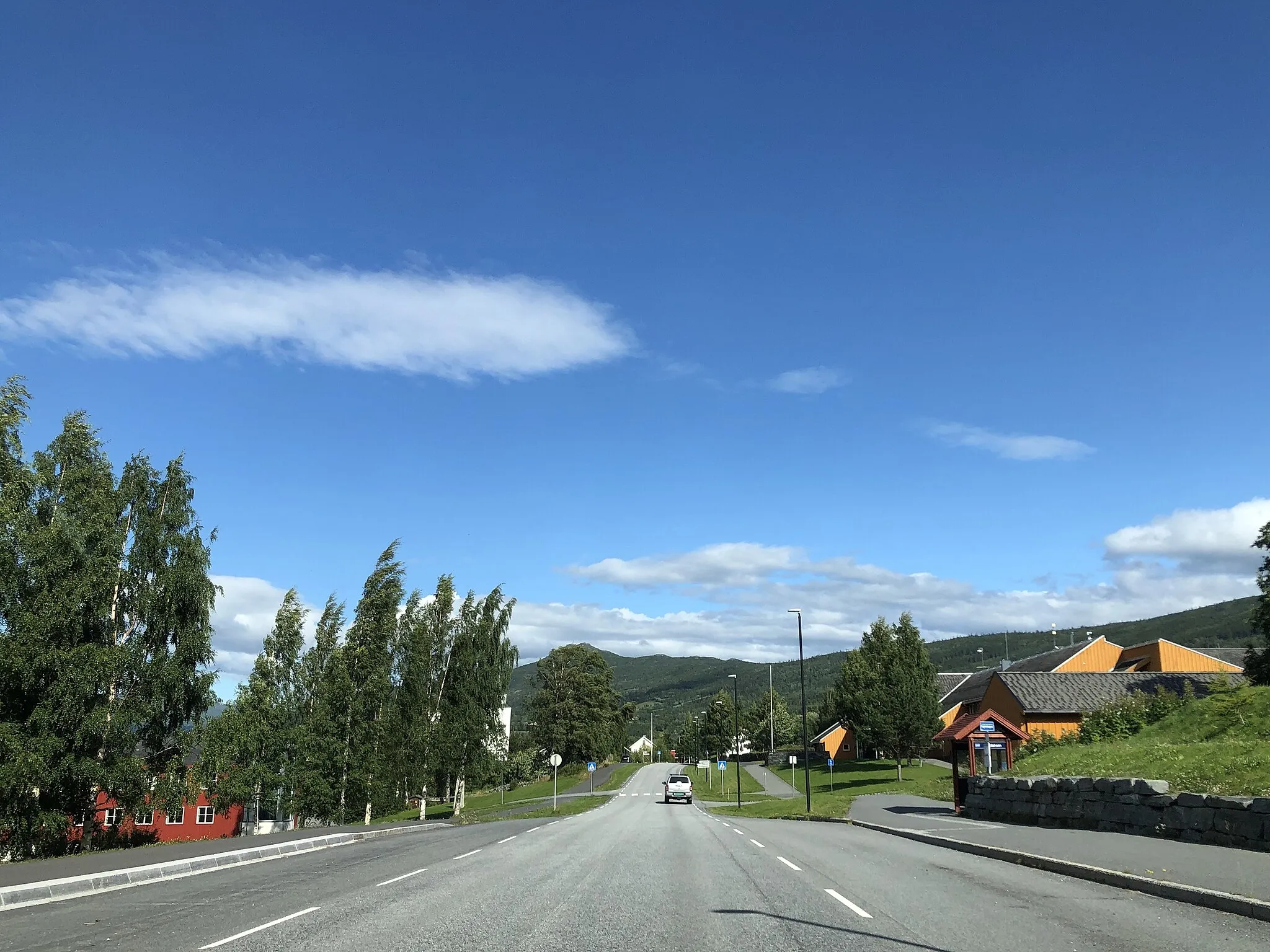 Photo showing: Tyinvegen i Vang i Valdres