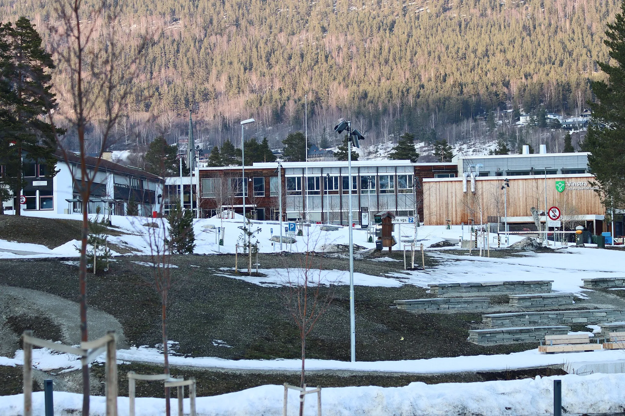 Photo showing: Vinstra videregående skole