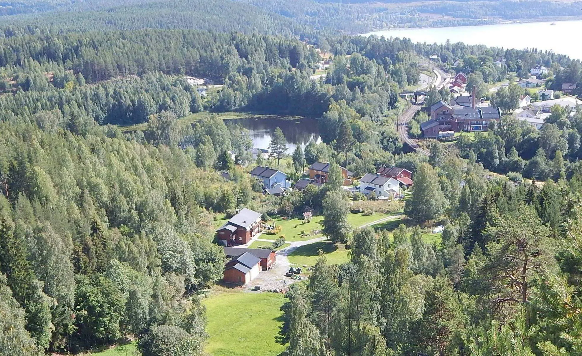 Photo showing: Tangen sett fra Gjellberget