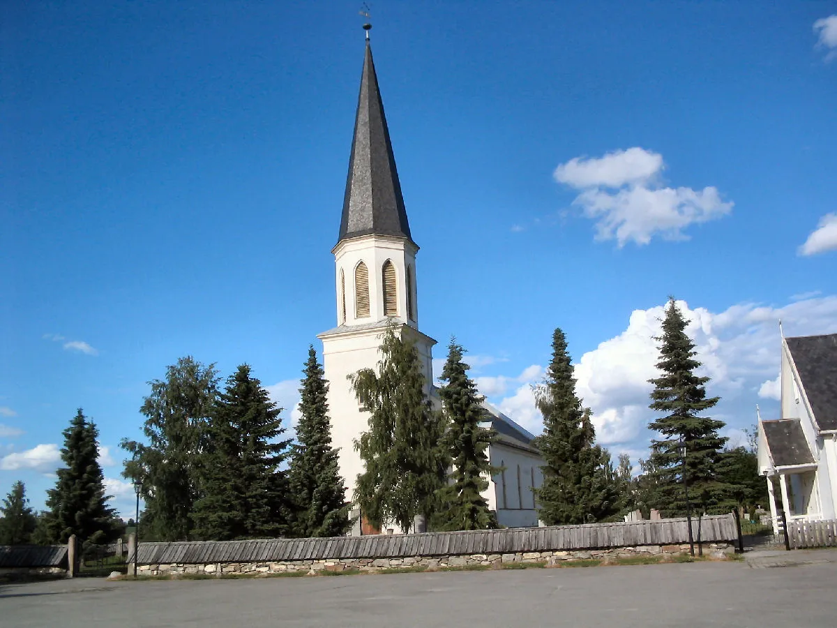 Photo showing: Romedal kirke, Stange municipality.