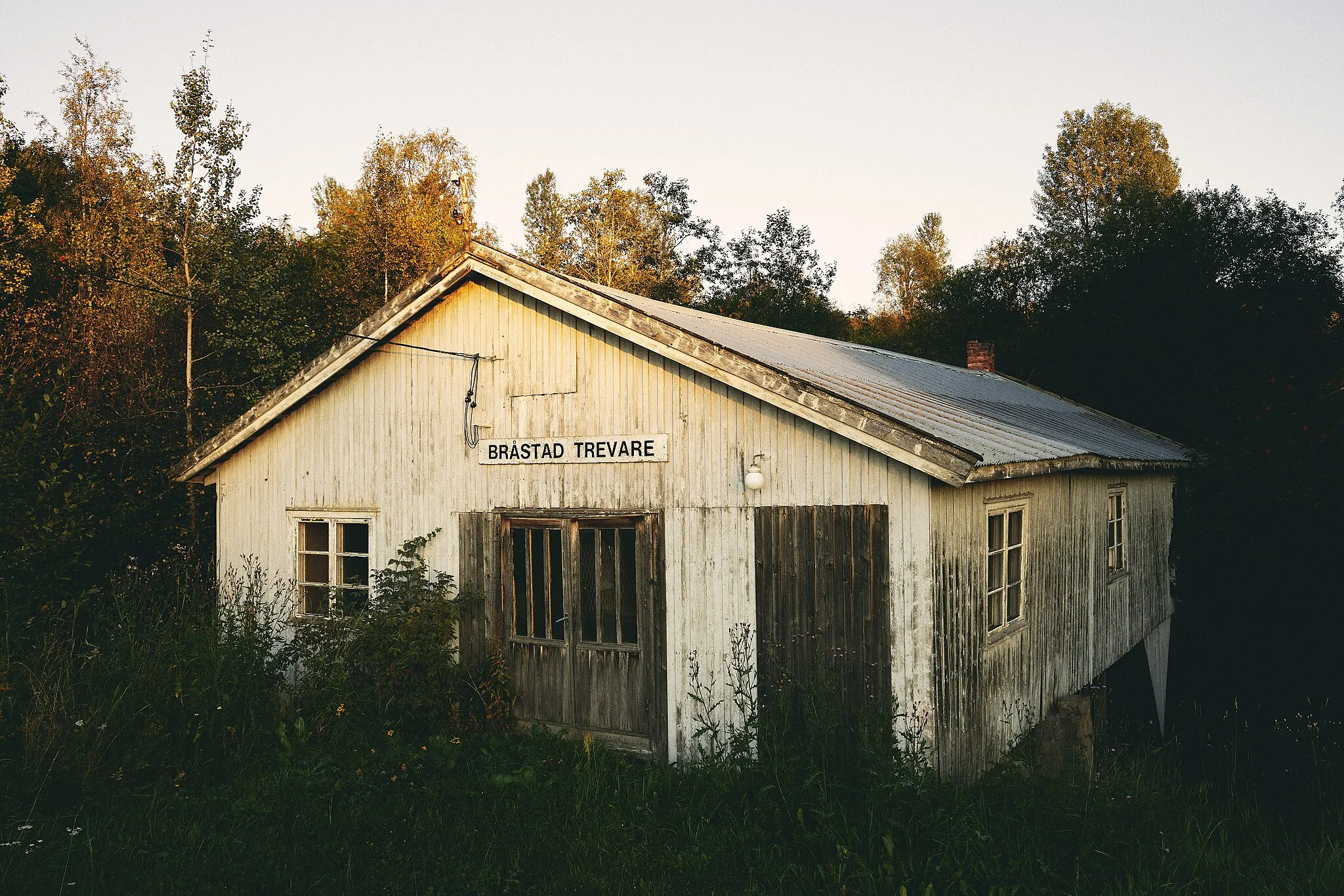 Photo showing: Wood factory at Toten, Norway.