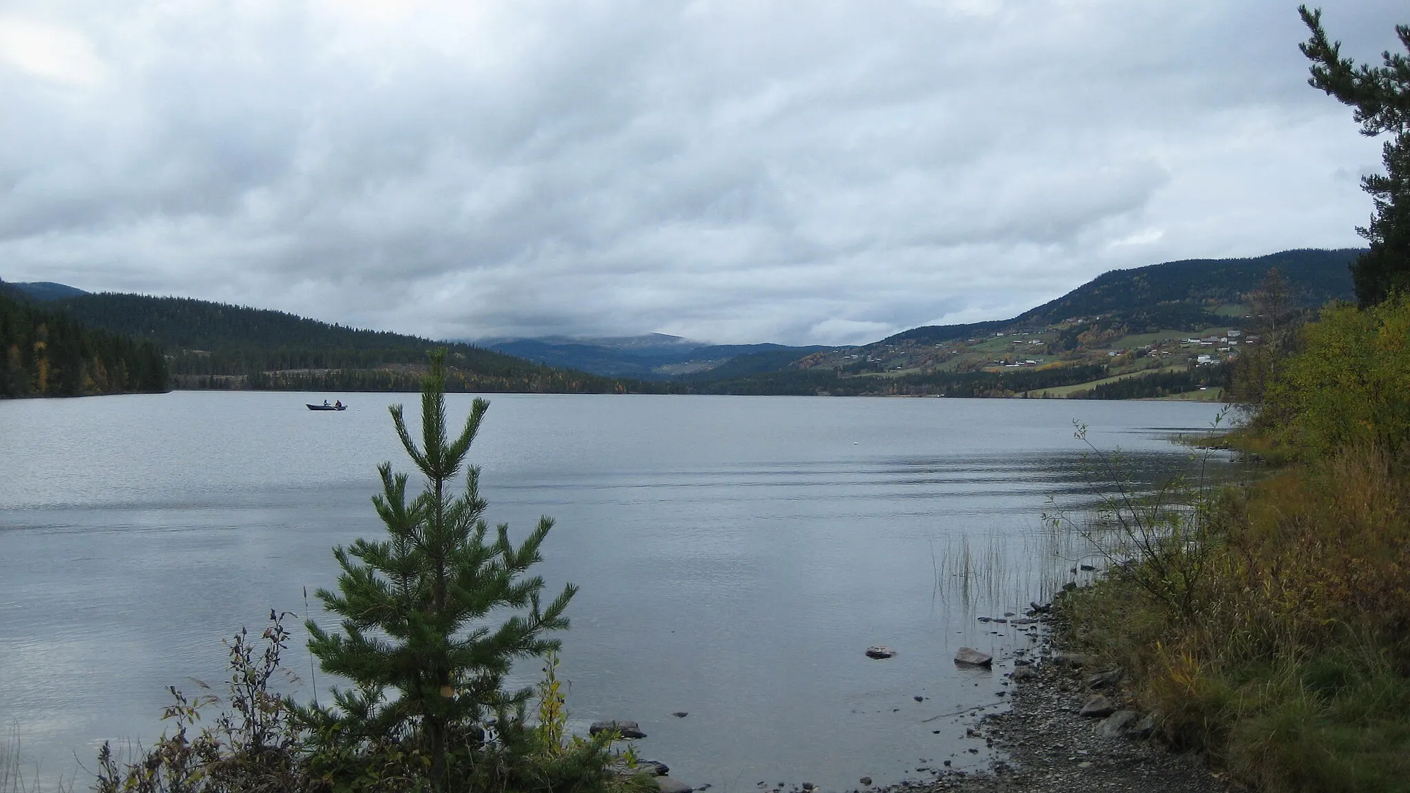 Photo showing: Heggefjorden ved Heggenes