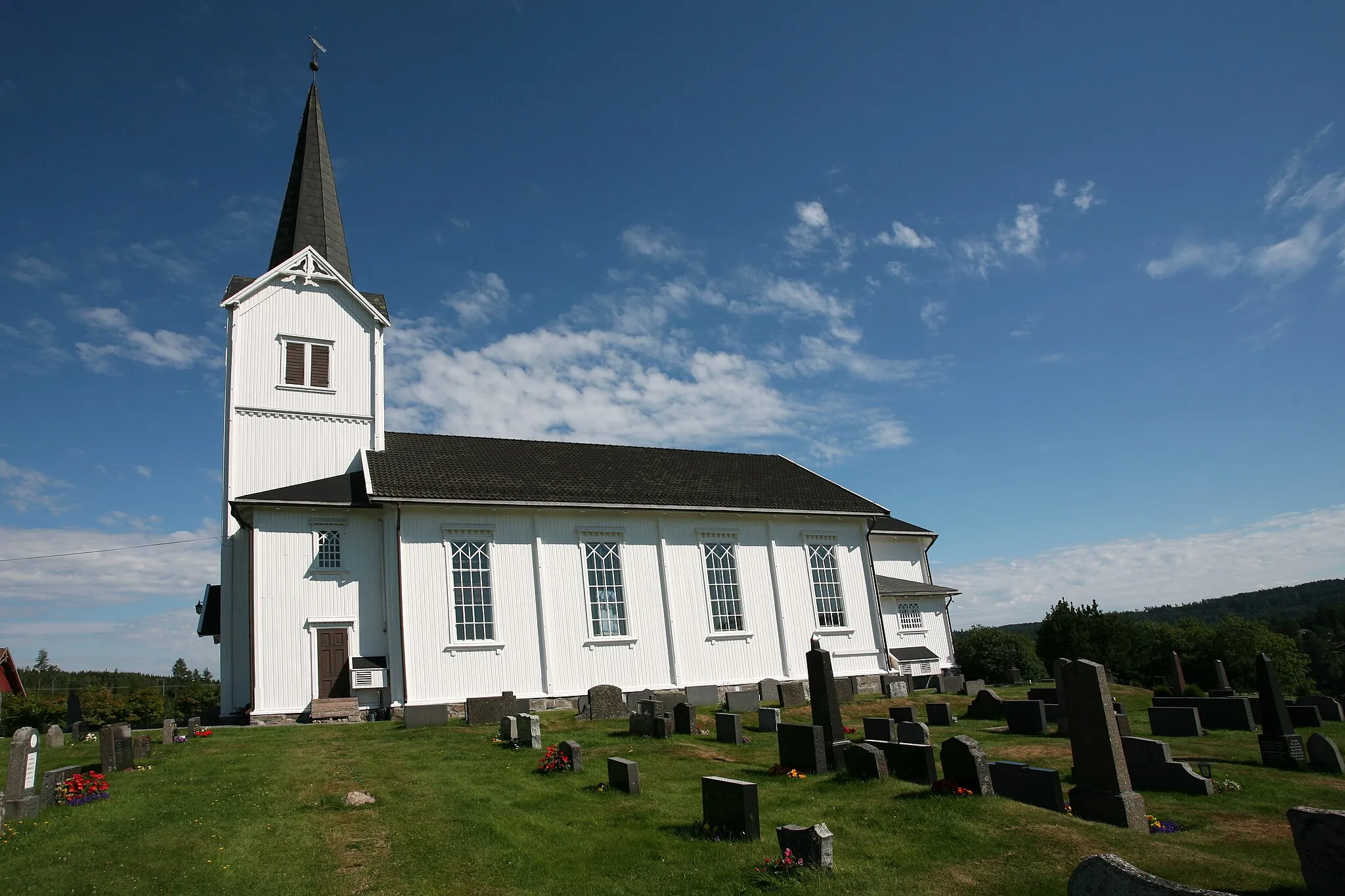 Photo showing: Picture of Vestmarka Church (Hedmark - Norway)