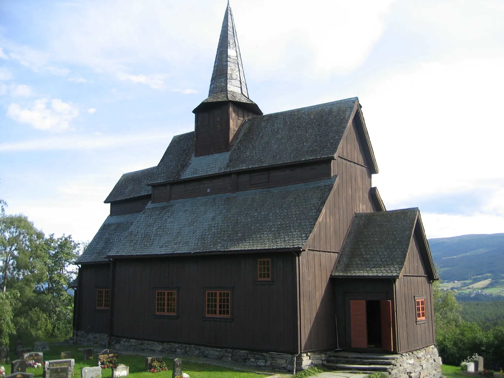 Photo showing: Høre stave church