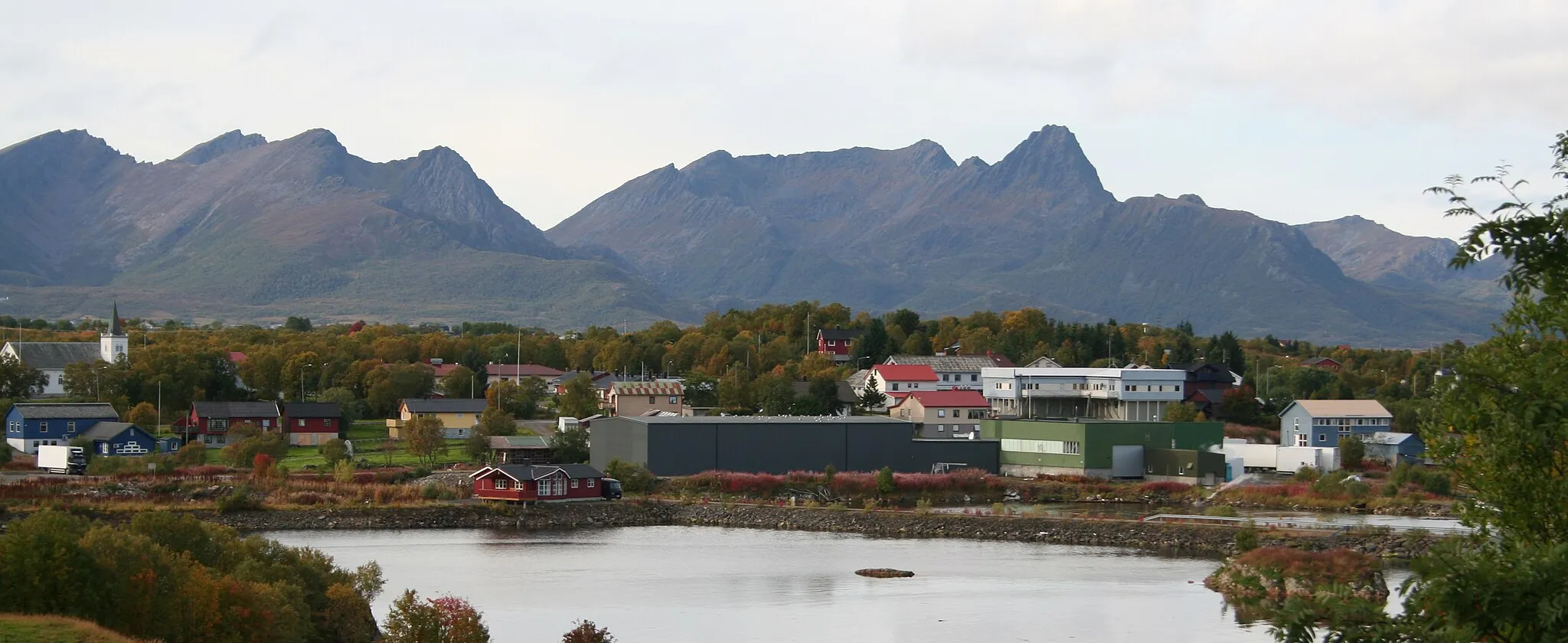 Photo showing: Alsvåg in Øksnes, Norway