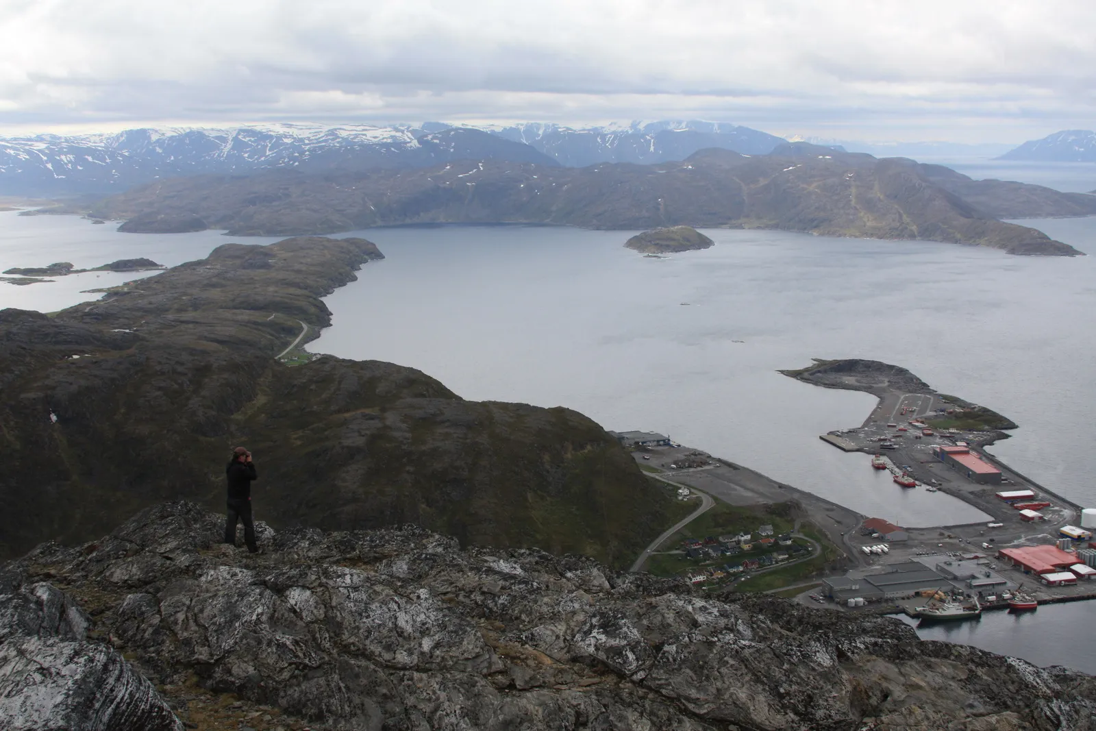 Photo showing: view from Tjuven