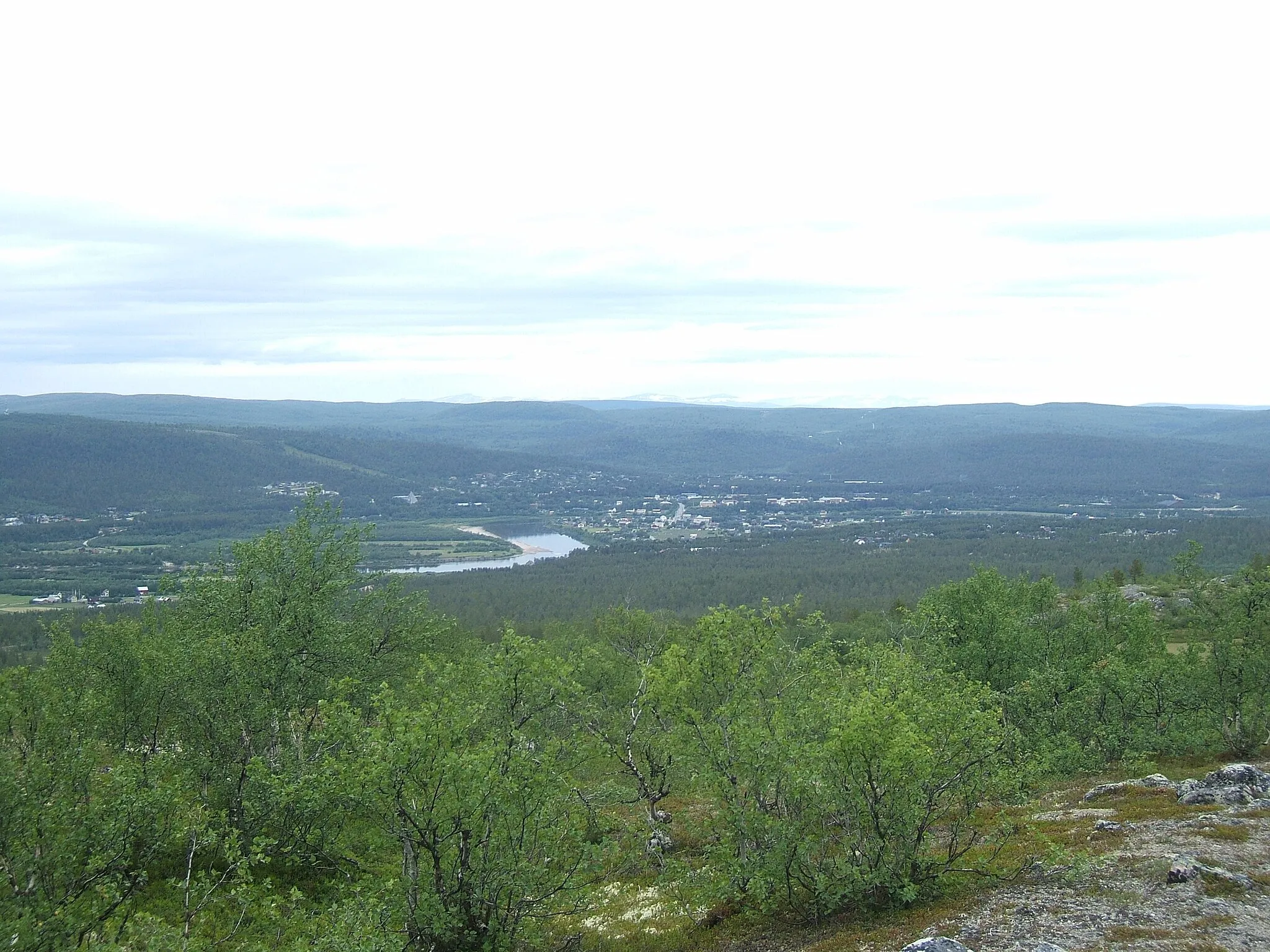 Photo showing: Kárášjokha from Dakteroavvi