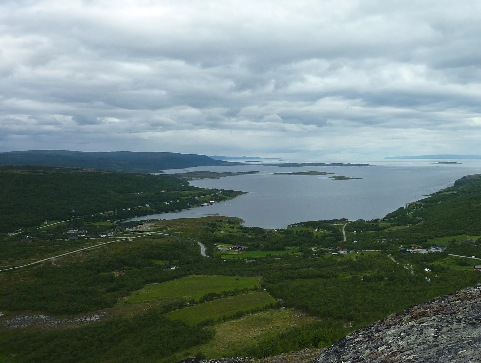 Photo showing: Oversiktsbilde av Indre Billefjord