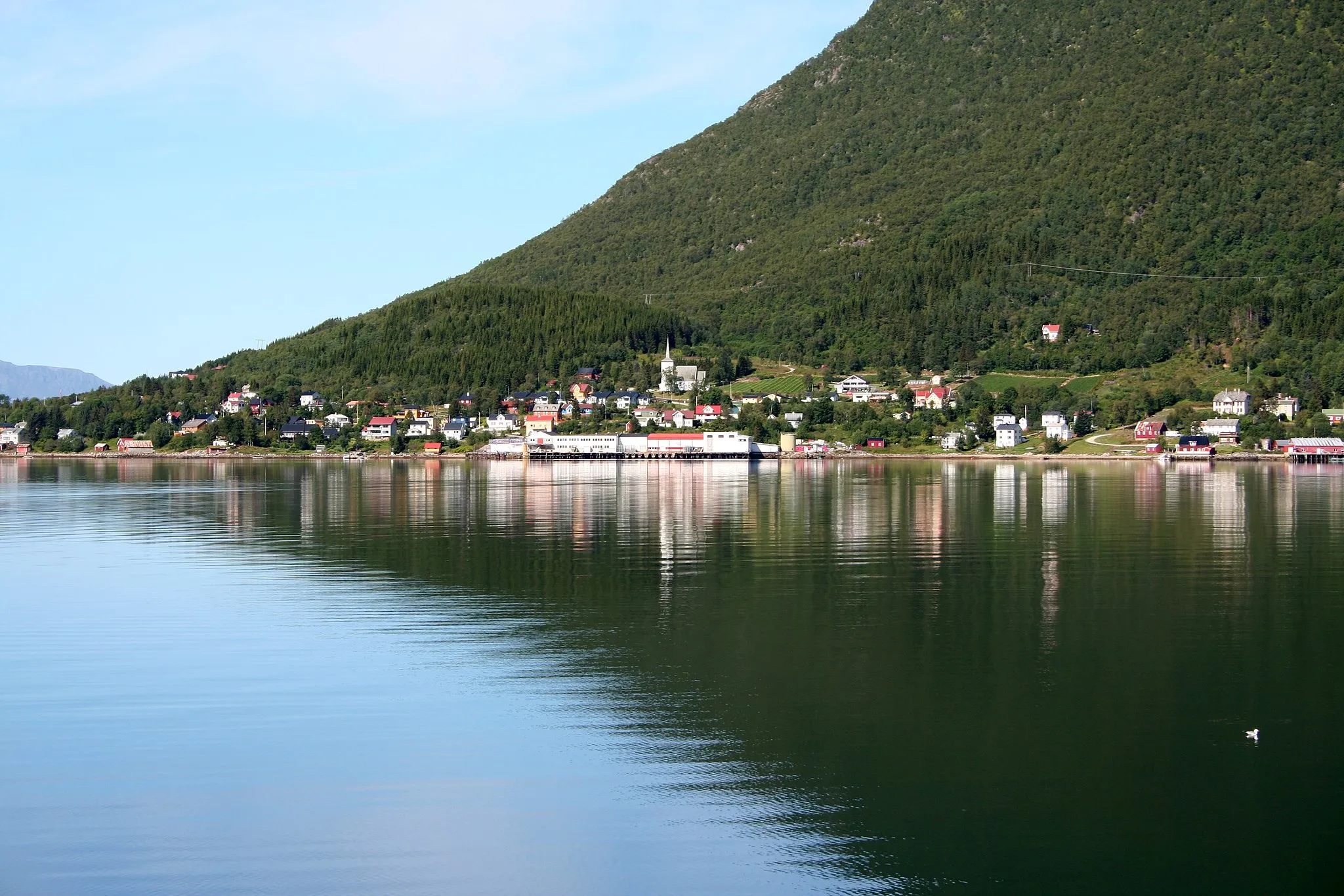 Photo showing: Sigerfjord, Norway. This picture was taken by me on 5 August 2006.