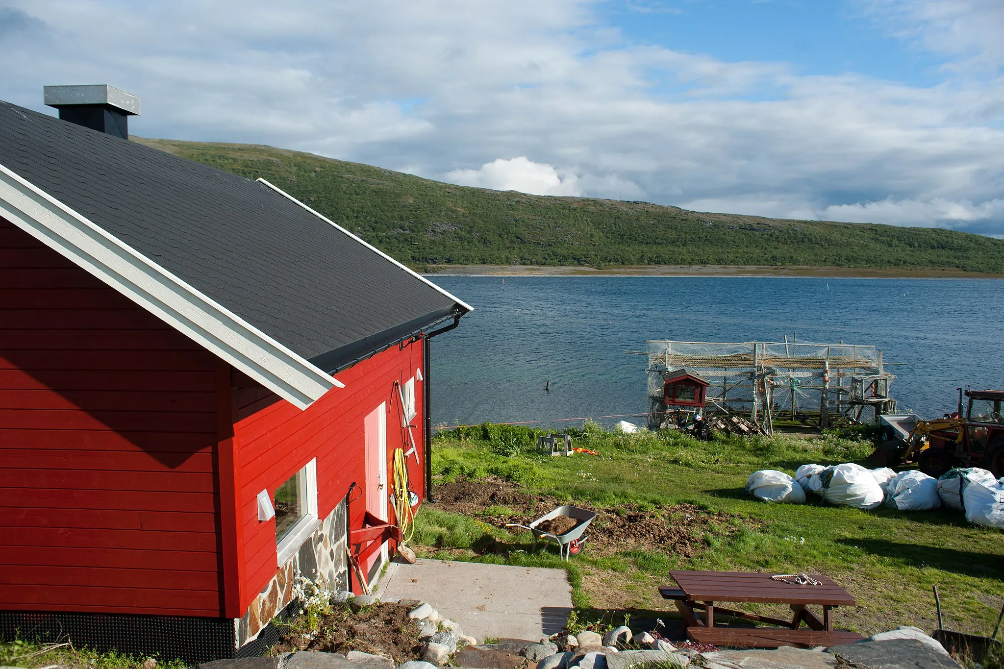 Photo showing: Kistrand, Porsanger, Norway.