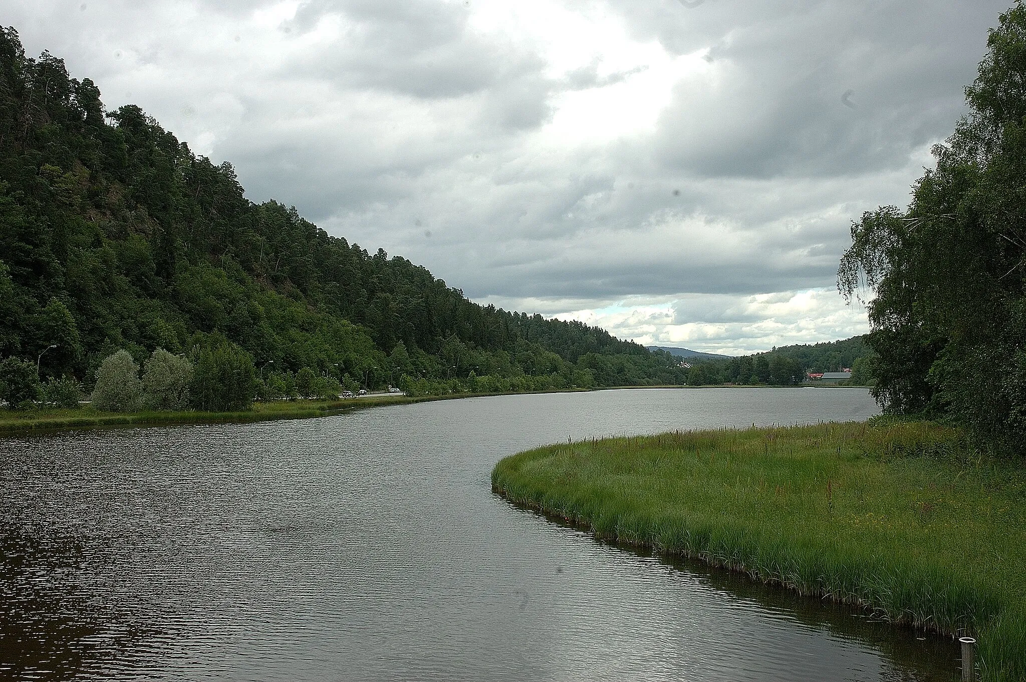 Photo showing: Lake Engervannet outside Sandvika in Norway
Engervannet ved Sandvika i Bærum