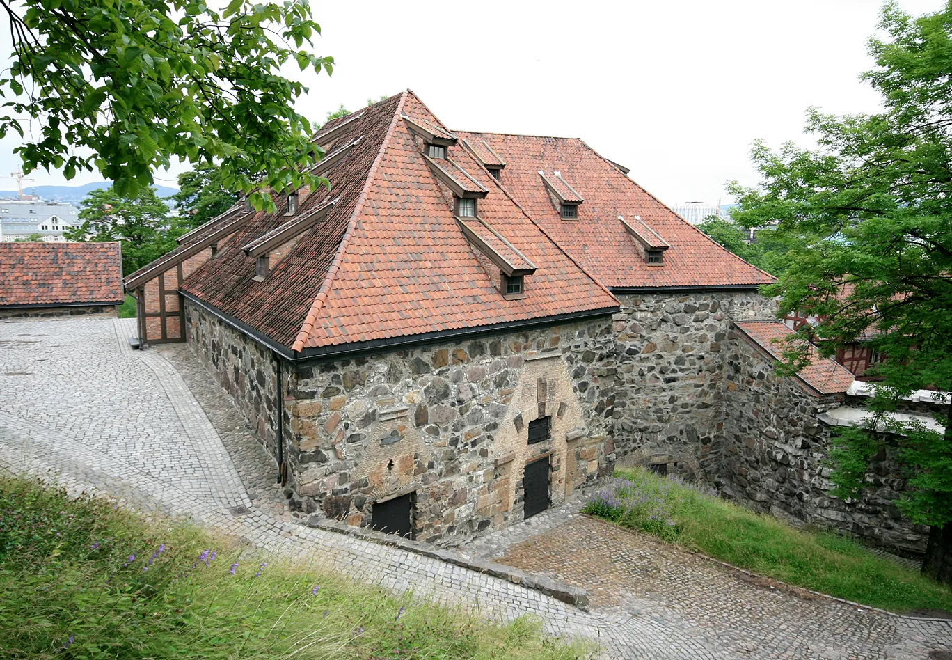 Photo showing: Powder tower, Akershus castle, Oslo. Built 1657.