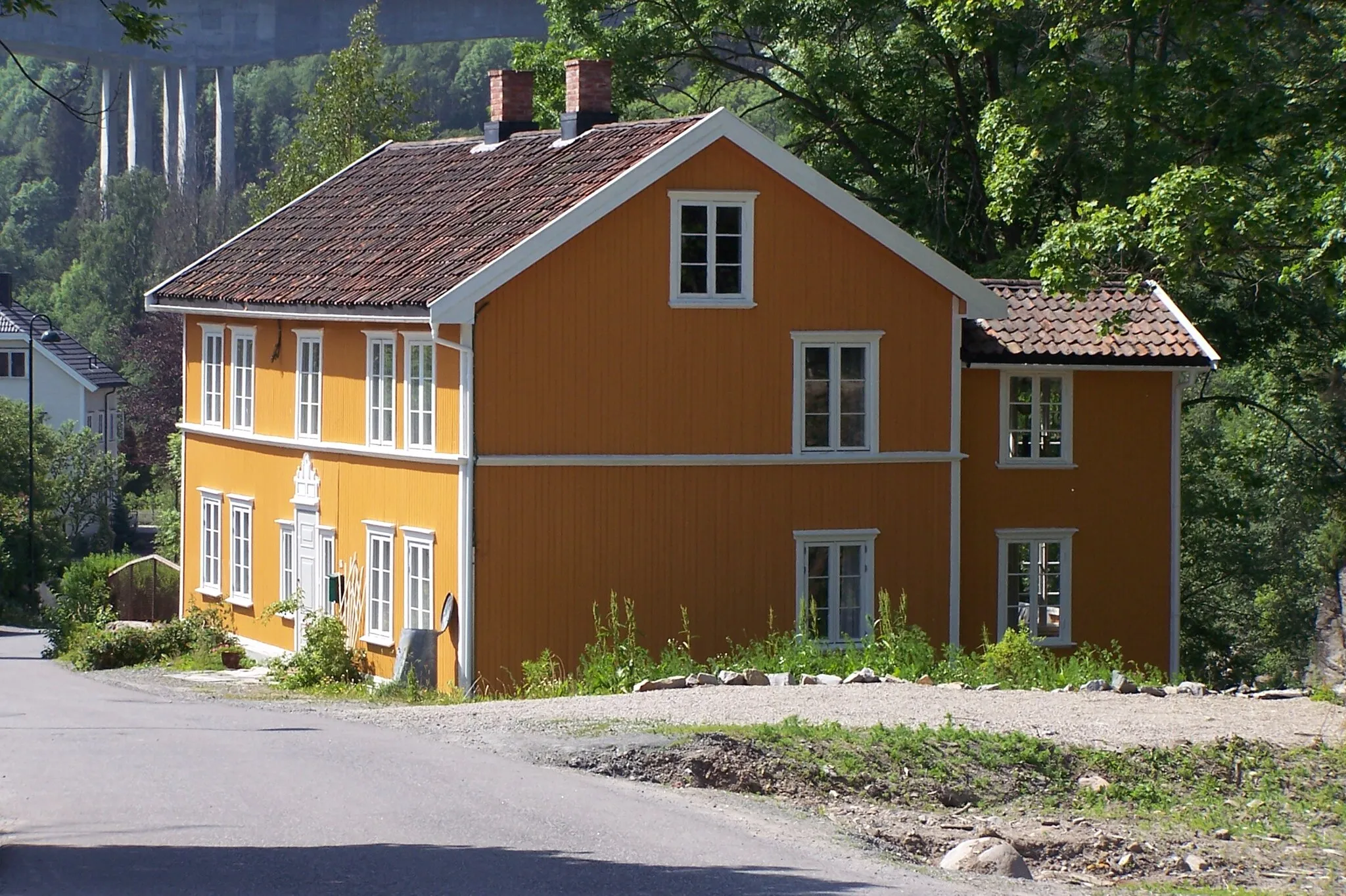 Photo showing: Hølen, "Håkensgården", originally a workers' residence