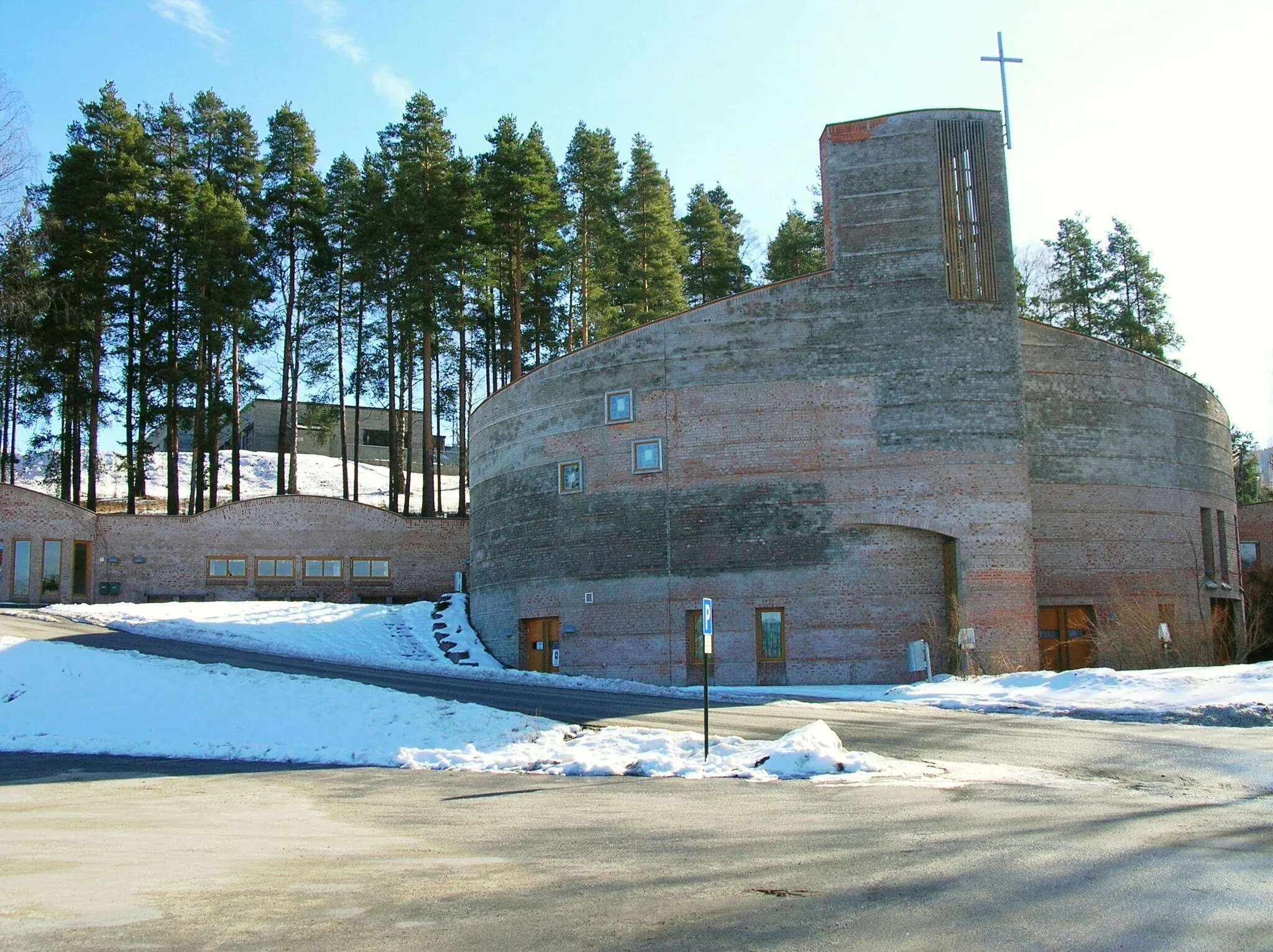 Photo showing: Åmot kirke i Modum, Buskerud (Aamot Church of Modum in Buskerud, Norway)