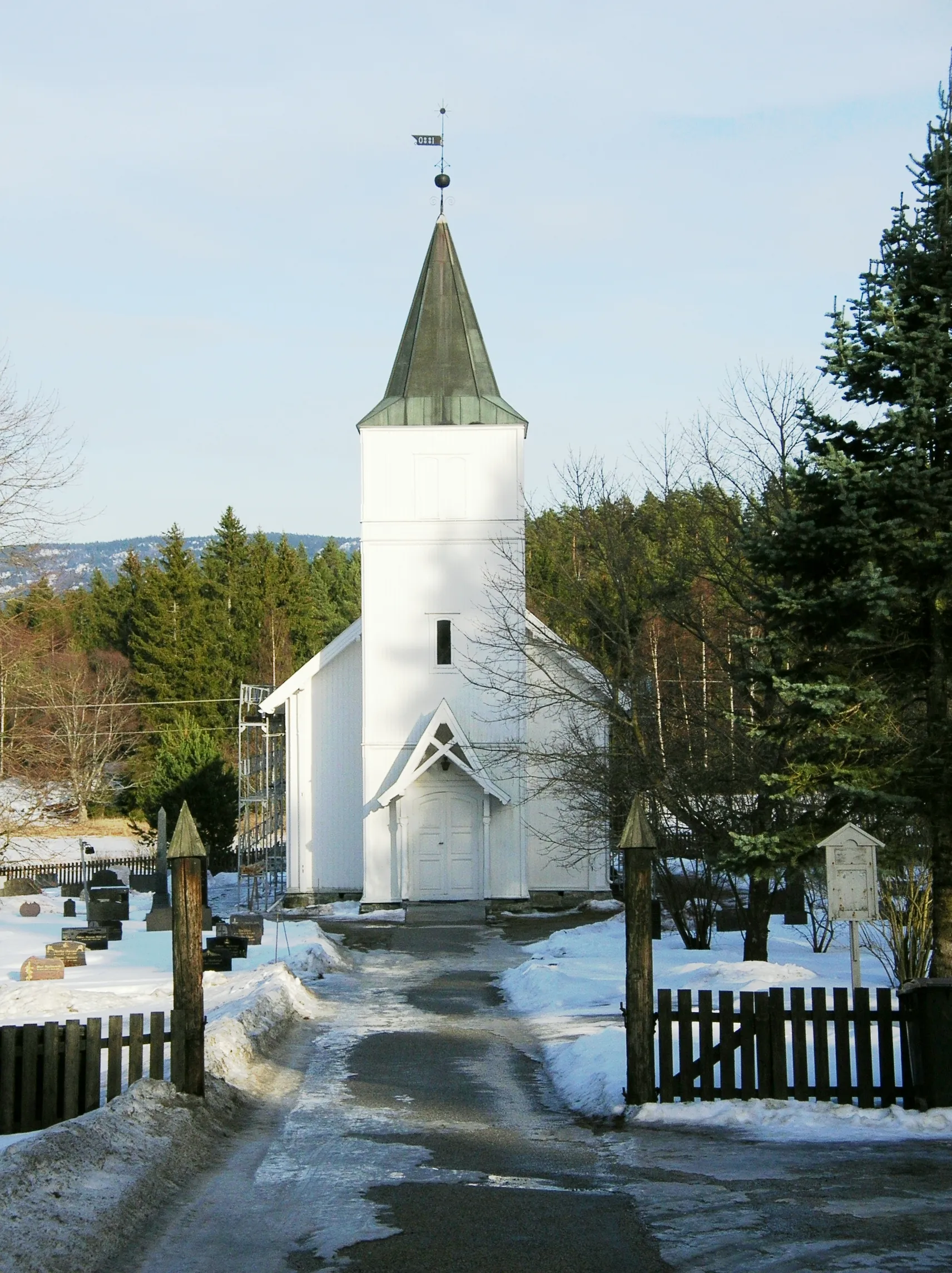 Photo showing: Vestre Spone kapell by Henrik Nissen