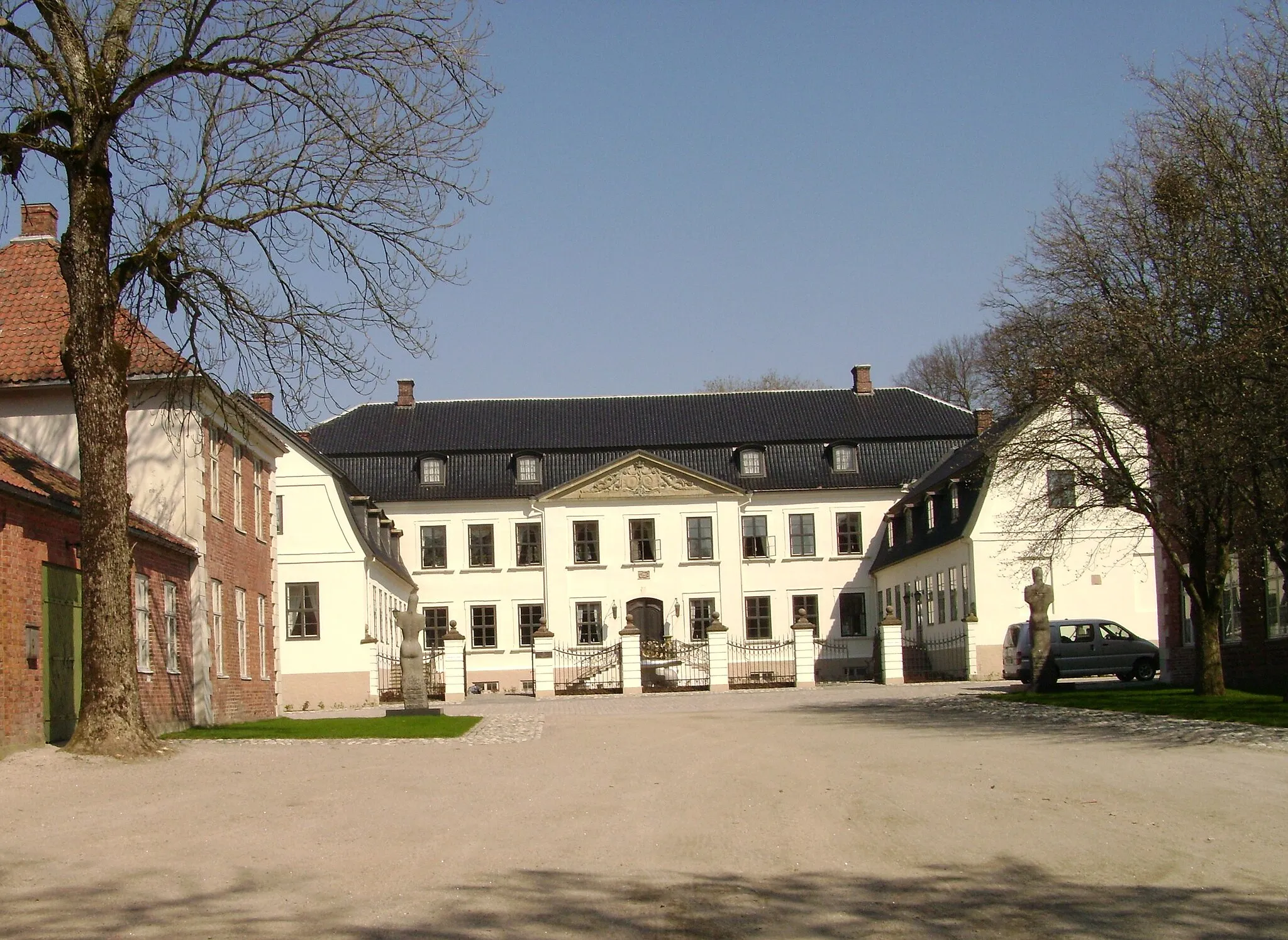 Photo showing: Hafslund Mansion in Sarpsborg, View form the park