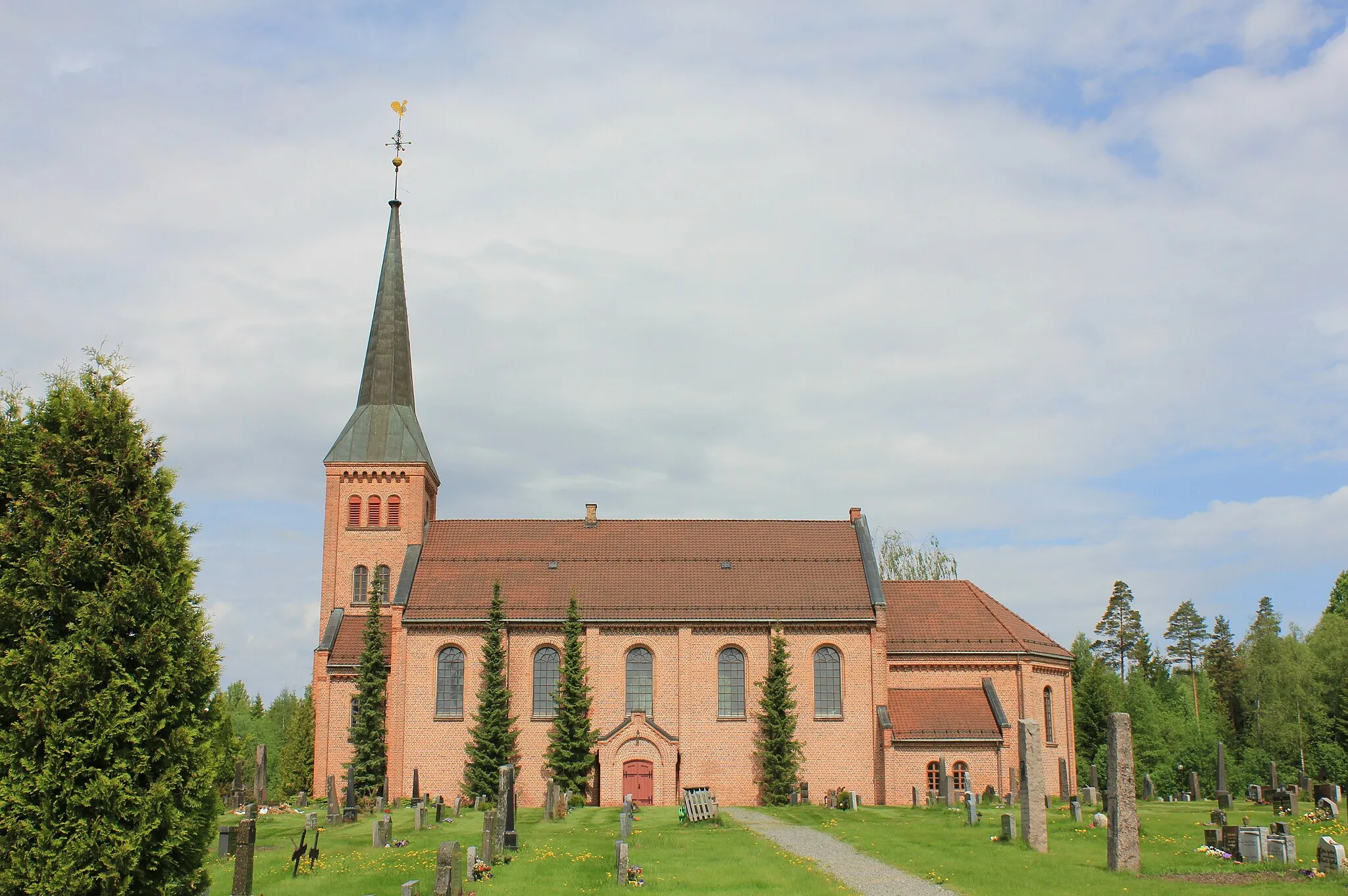 Photo showing: Nes Church, Akershus, Norway.