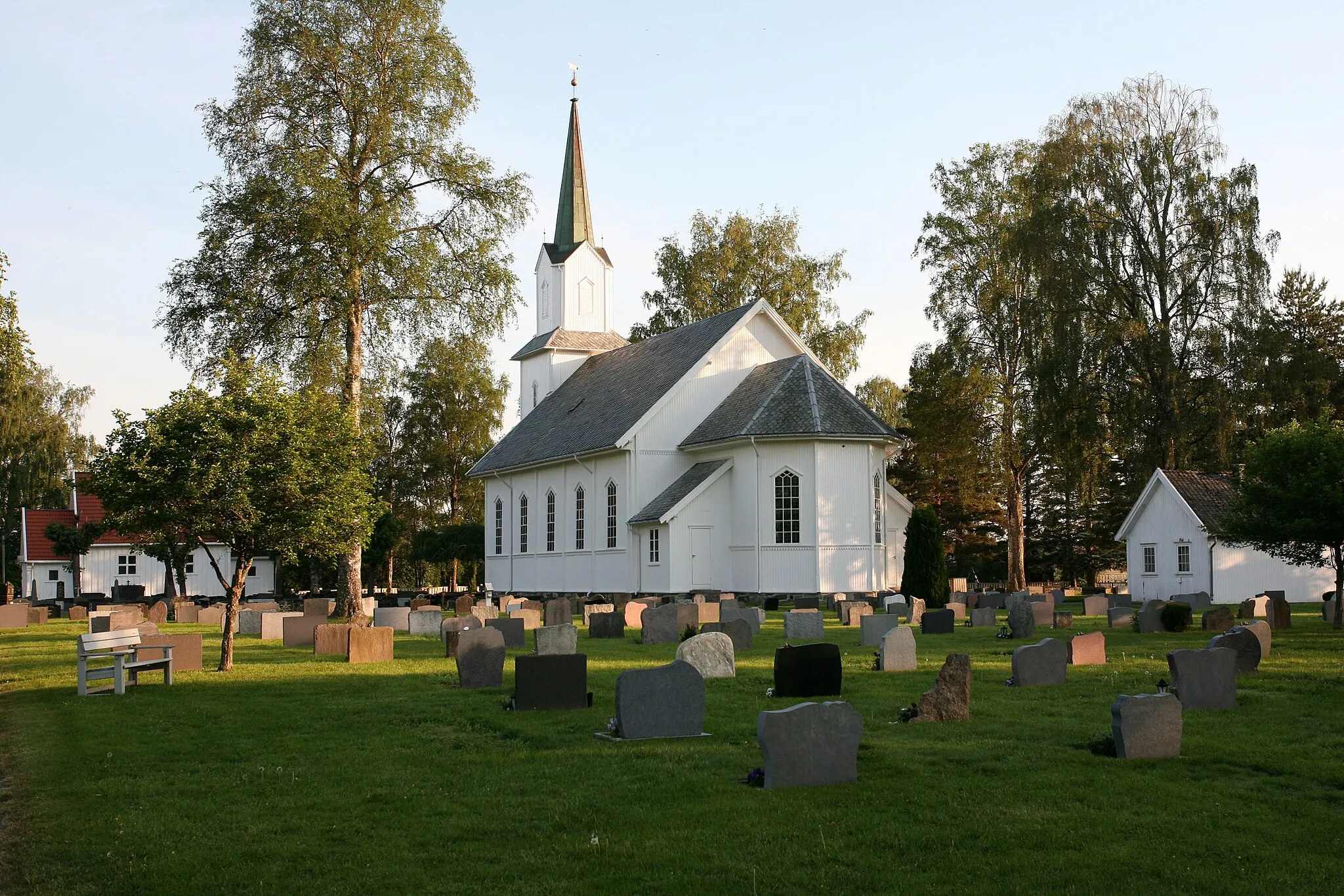 Photo showing: Picture of Blaker kirke (Akershus - Norway)
