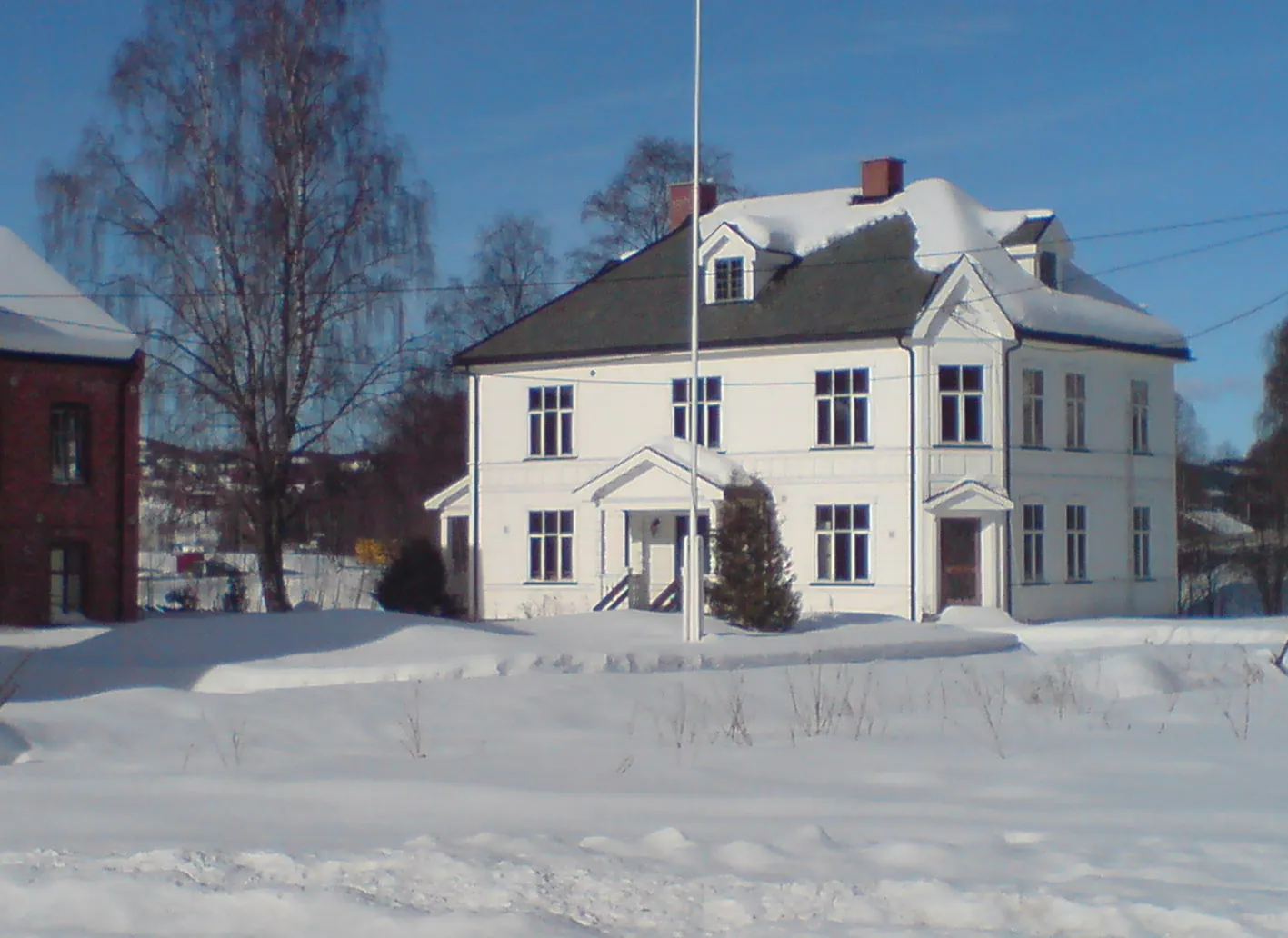 Photo showing: Roa Evangeliesenter - the first buildings used by Evangeliesenteret.
no:Stiftelsen Pinsevennenes Evangeliesenter