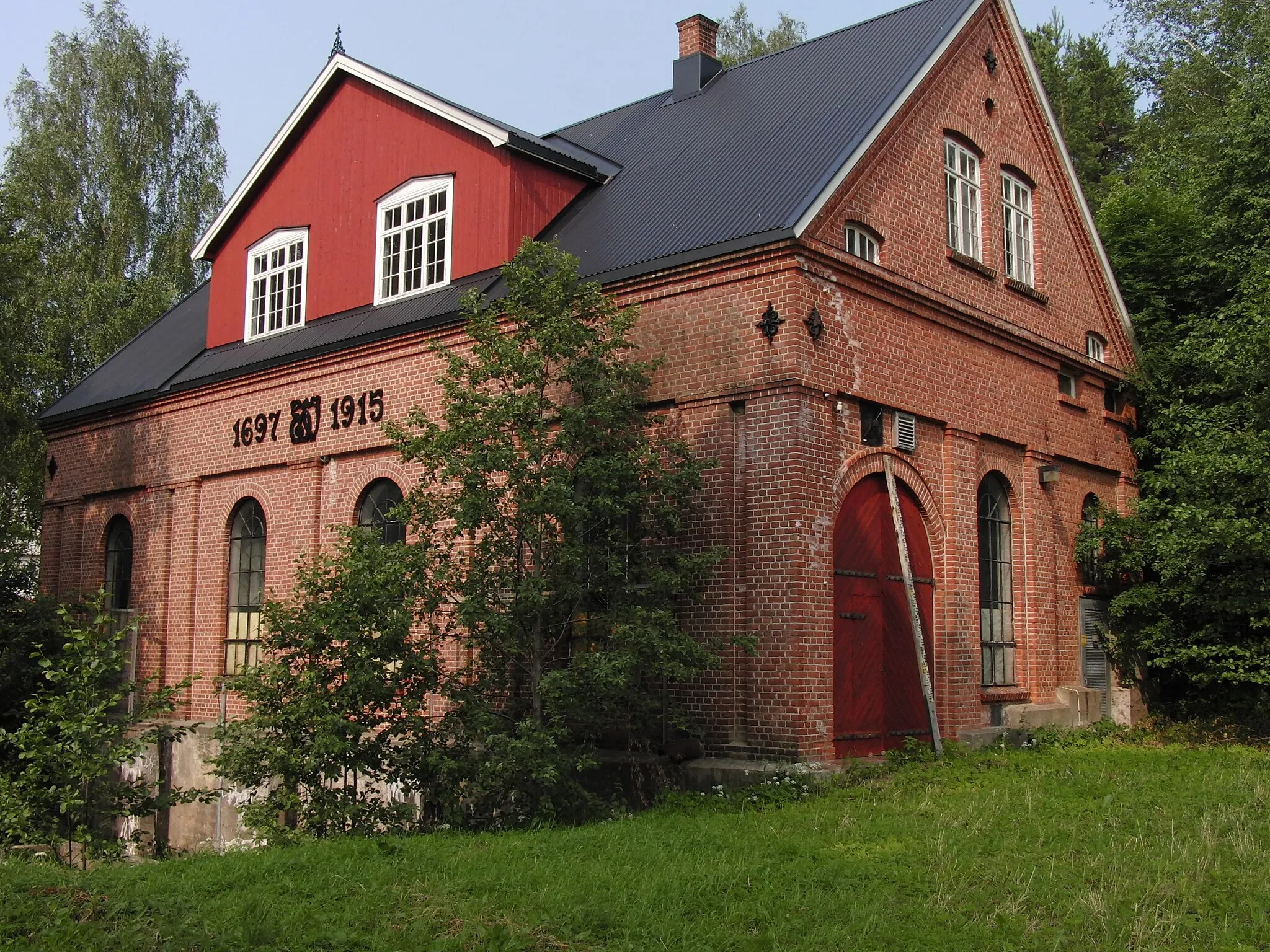 Photo showing: Eidsfoss kraftverk Vestfold