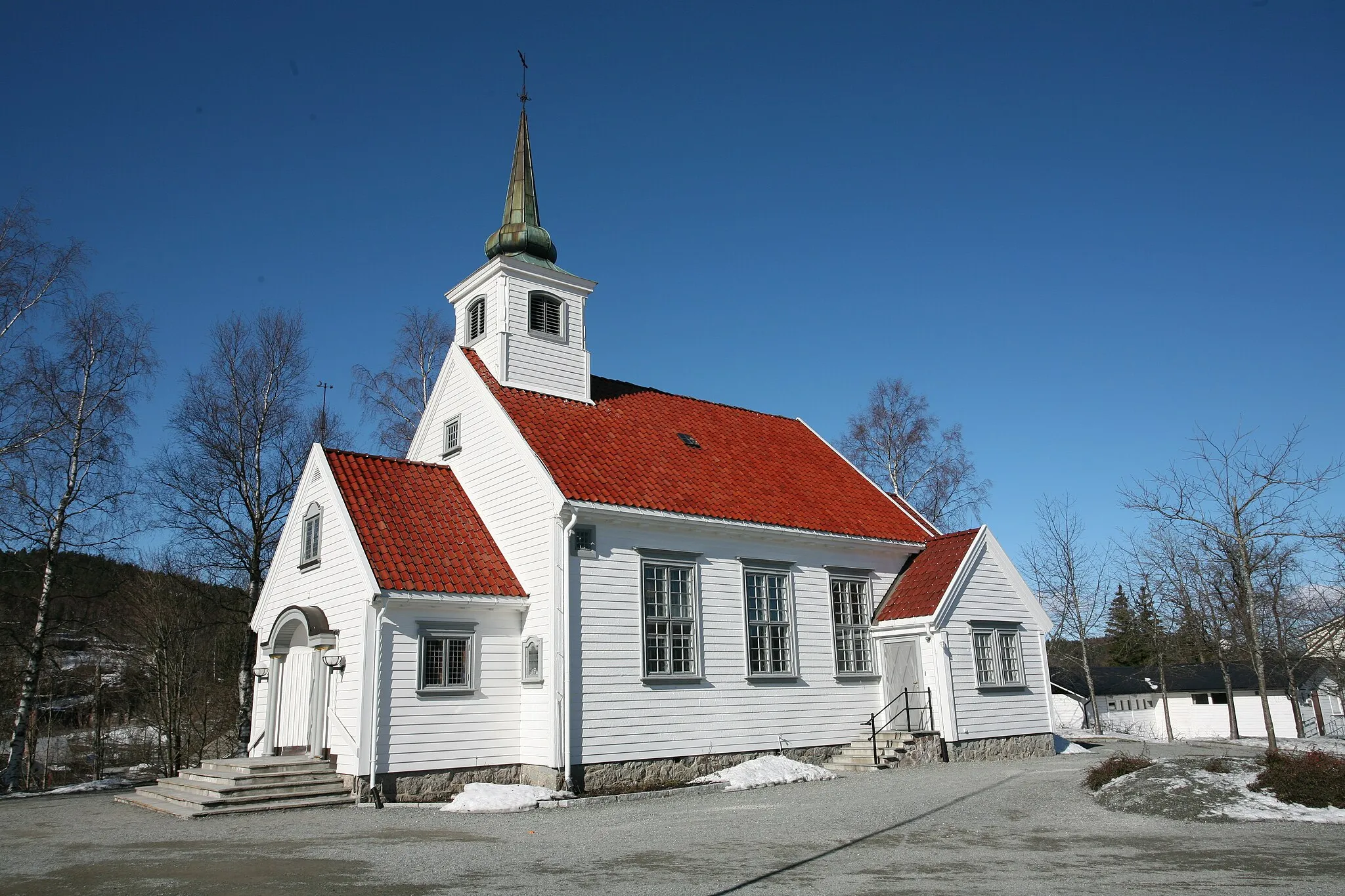 Photo showing: Picture of Heggedal Kirke (Akershus - Norway)