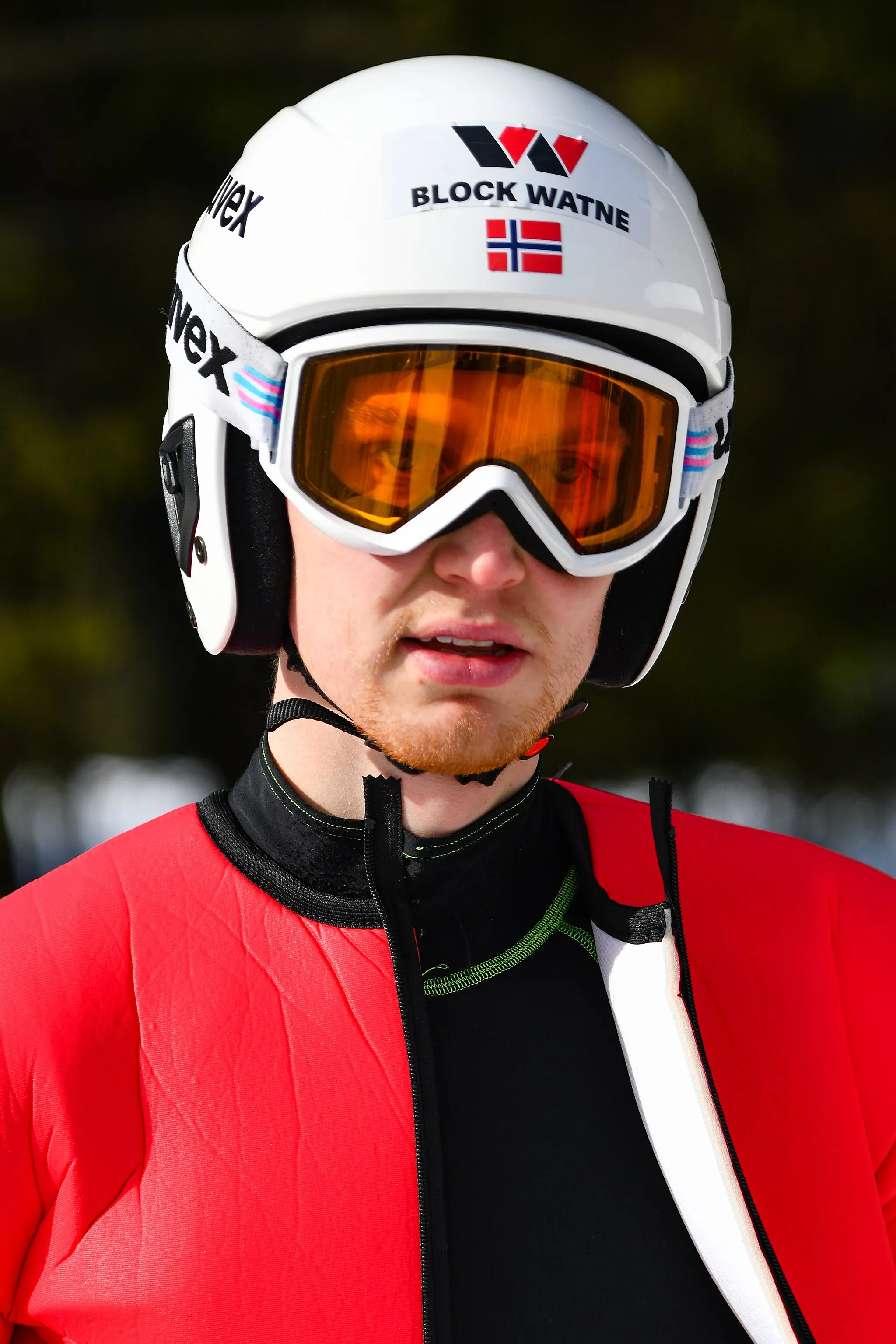 Photo showing: FIS Nordic Combined Continental Cup Eisenerz 2020. Picture shows Lars Buraas of Norway
