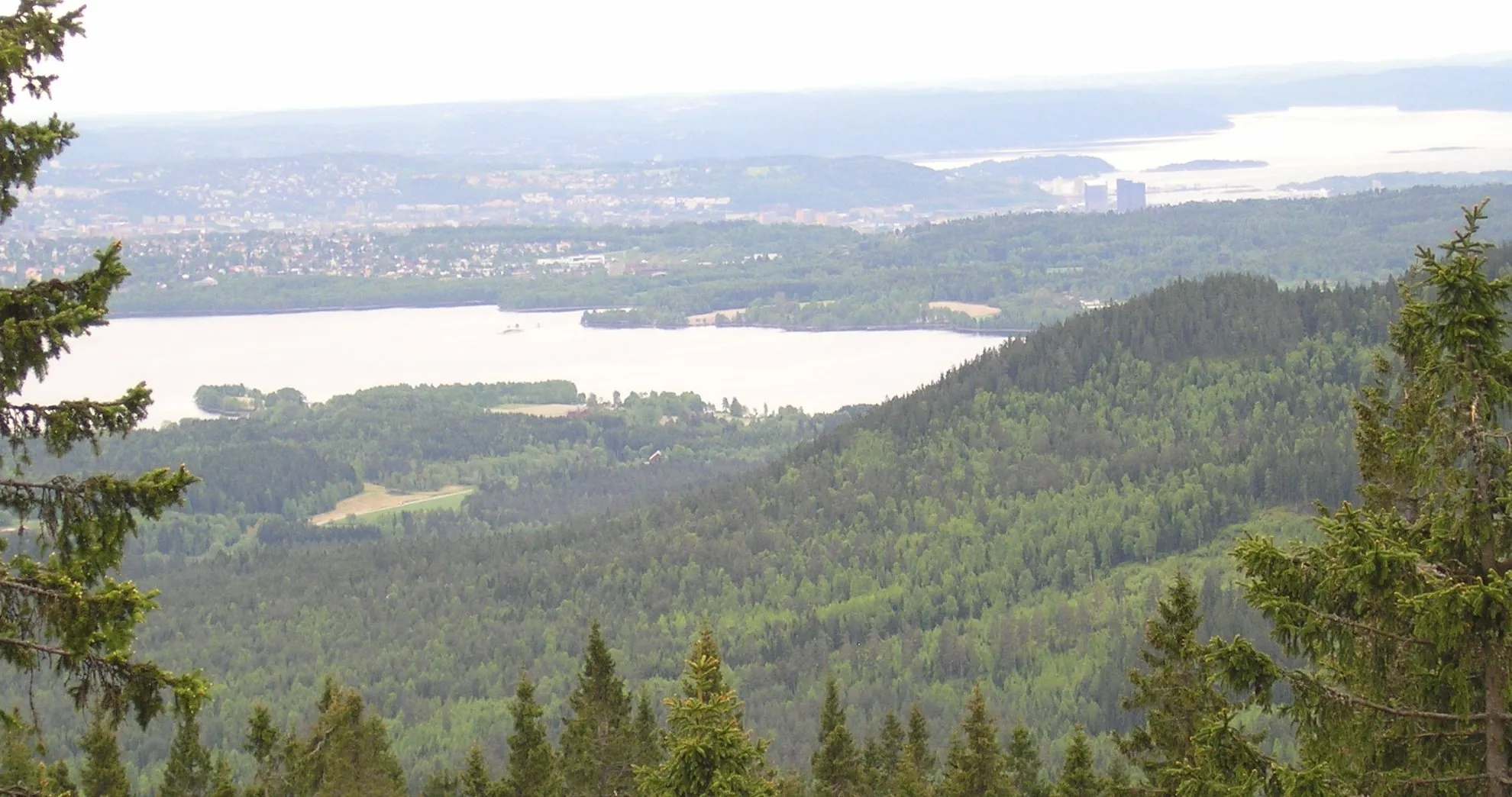 Photo showing: View from Mellomkollen