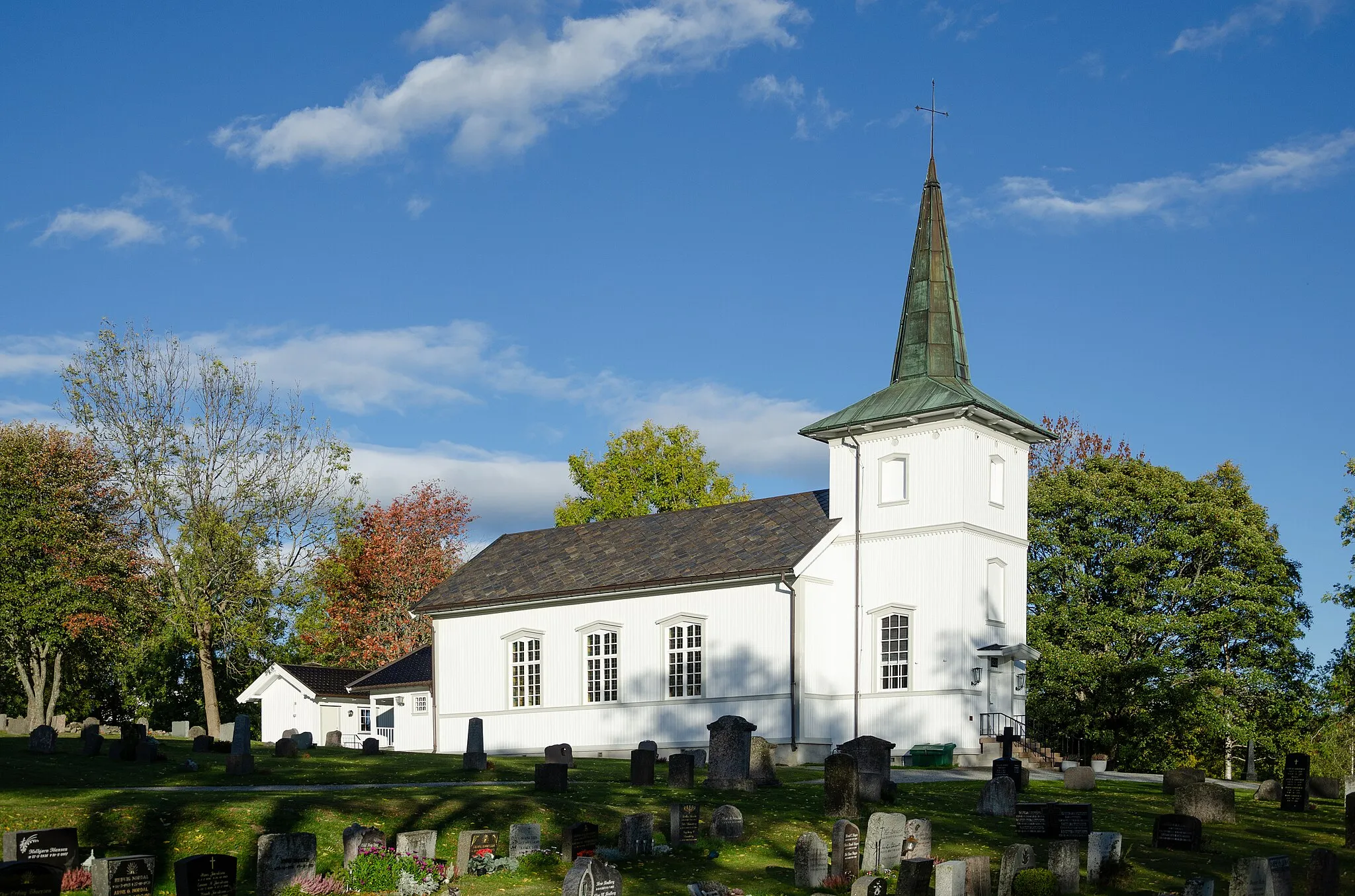 Photo showing: Konnerud old church, built in 1858.