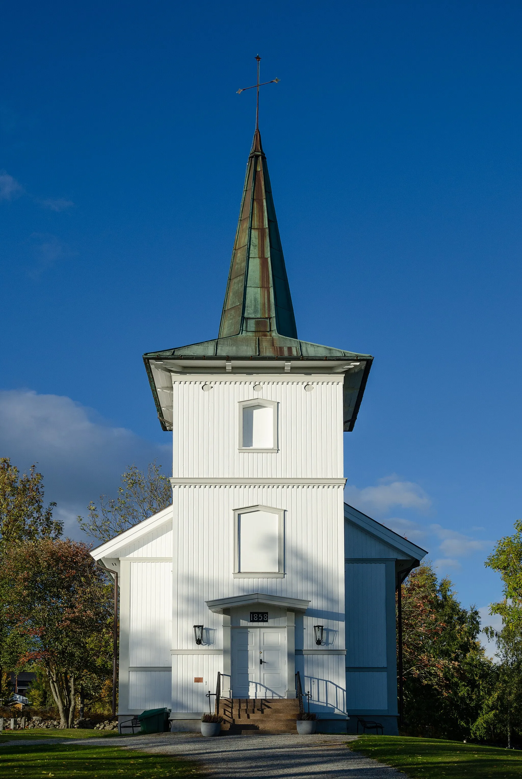 Photo showing: Konnerud old church, built in 1858.
