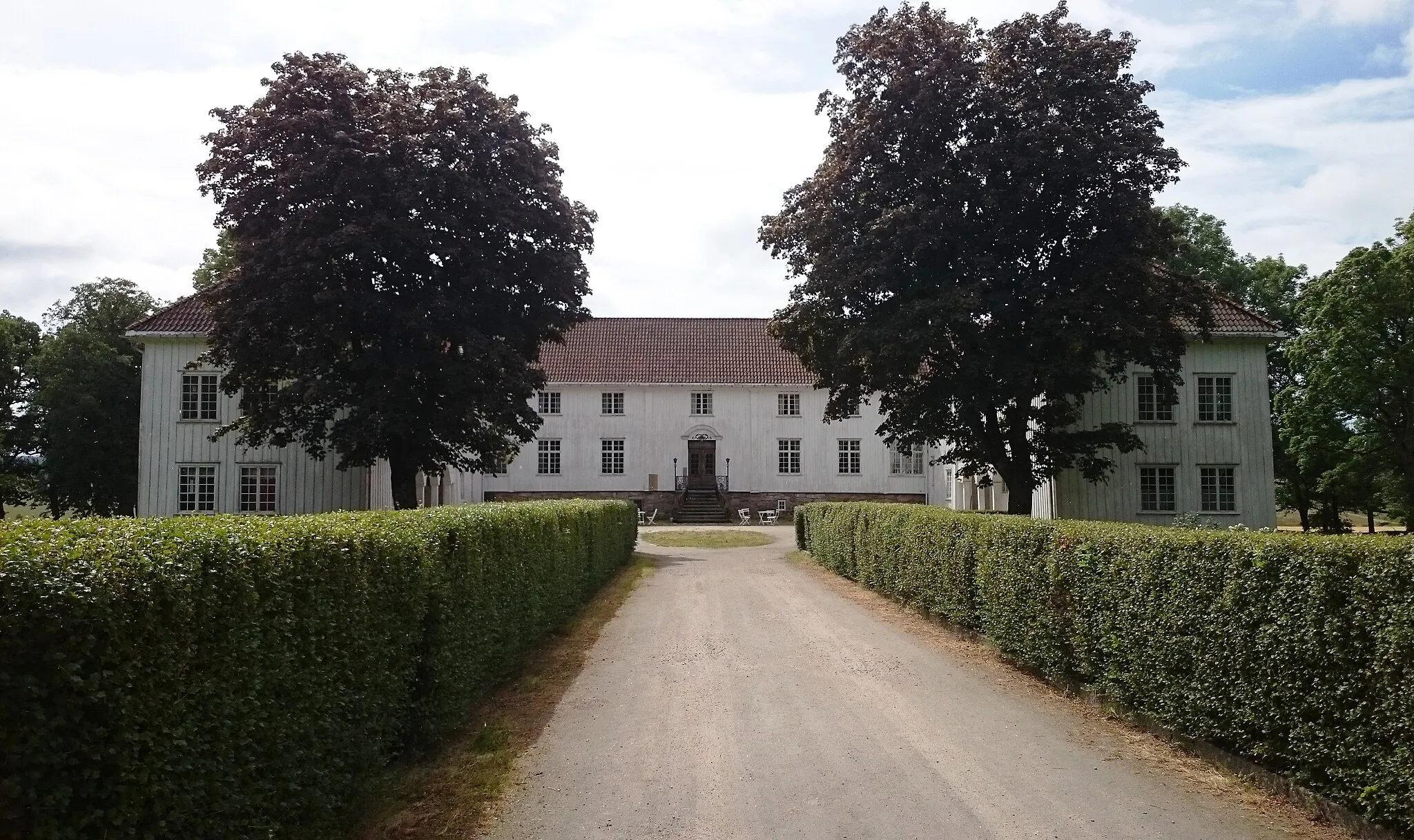 Photo showing: Elingaard manor 2017, Onsøy in Viken county, Entrance