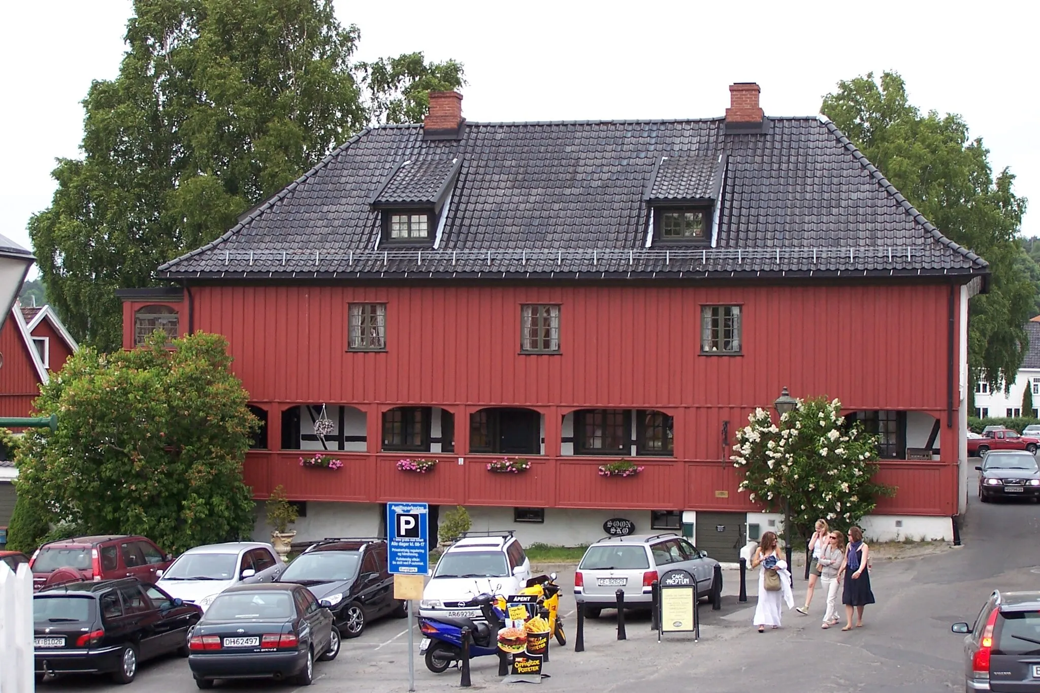 Photo showing: Son, Norway: Spinnerigården