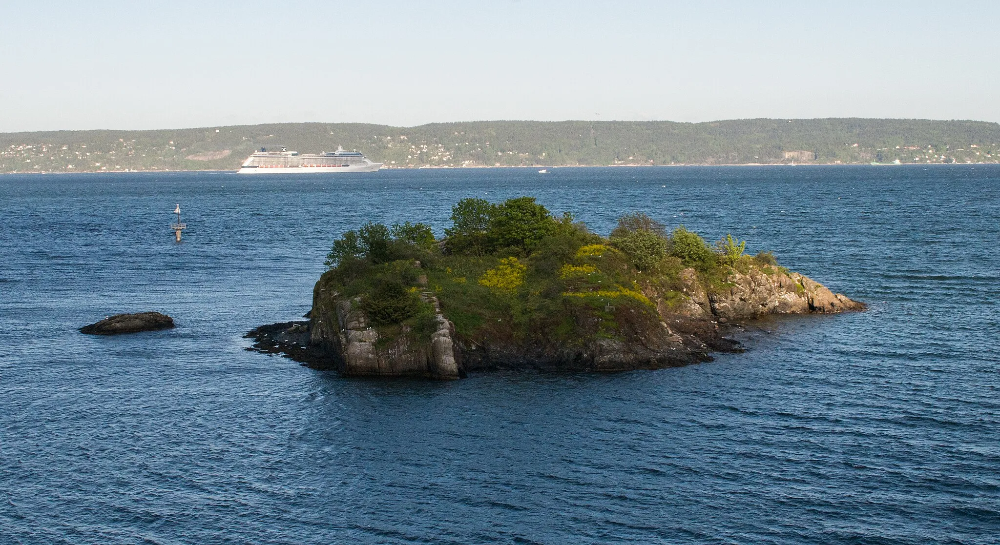 Photo showing: Geitungsholmen nature reserve, Røyken, Norway