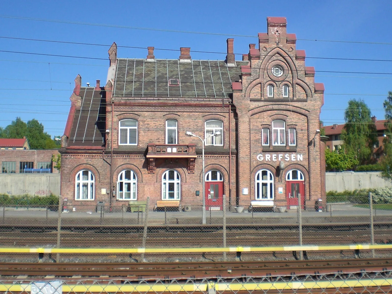 Photo showing: Railway station Grefsen in Oslo