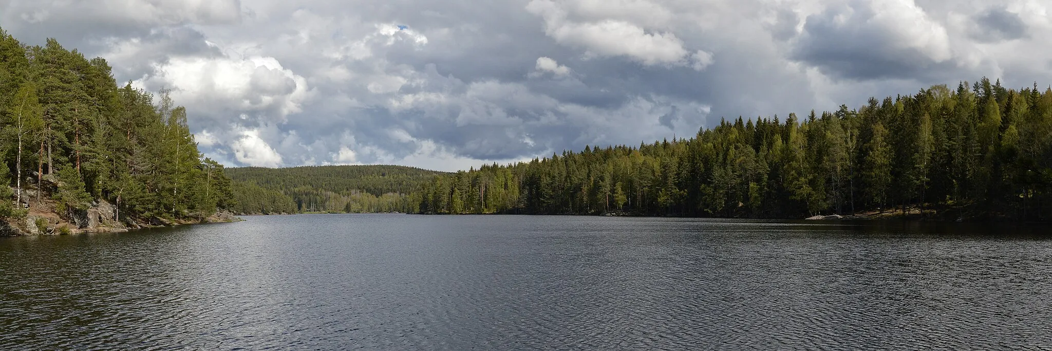 Photo showing: Nøklevann in Oslo, Norway.