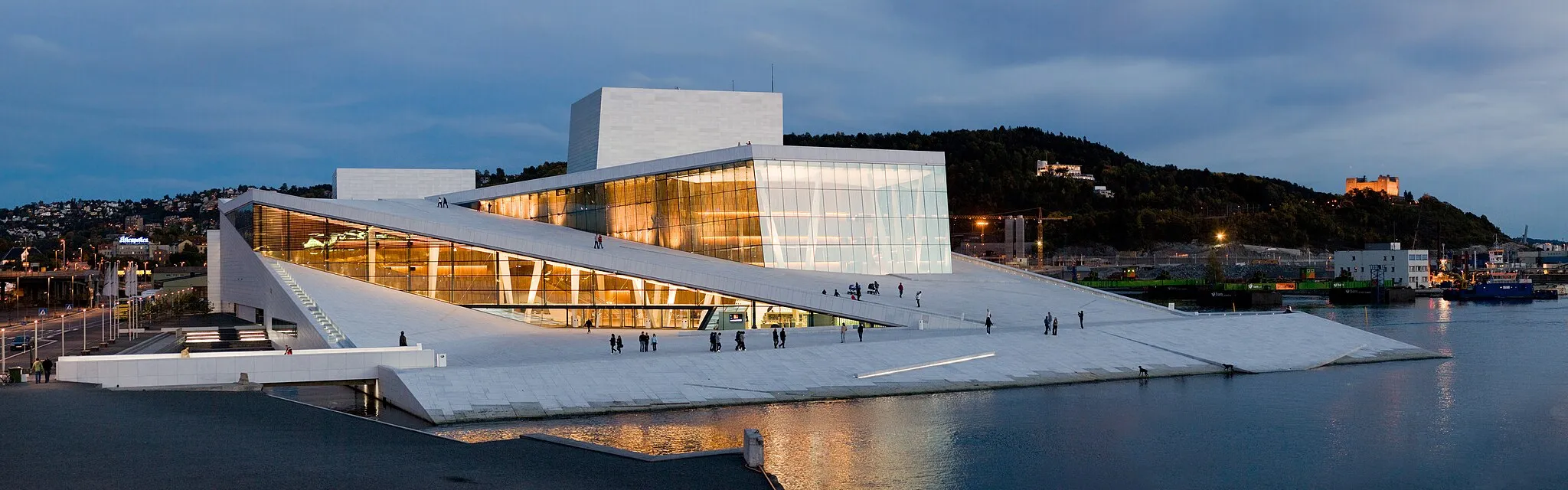 Photo showing: The new Opera House in Oslo.