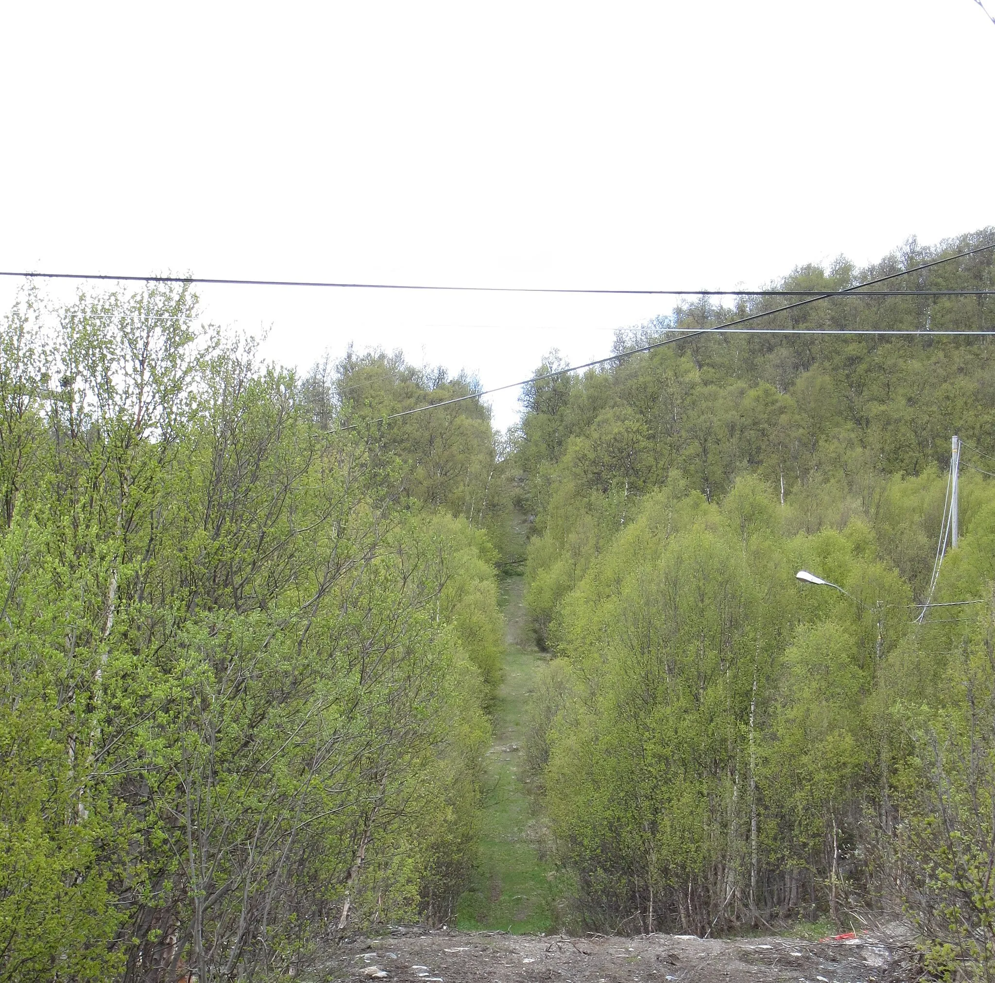 Photo showing: Bergenske kongevei (Bergen main road), 1793 at Maristova, Lærdal/Filefjell