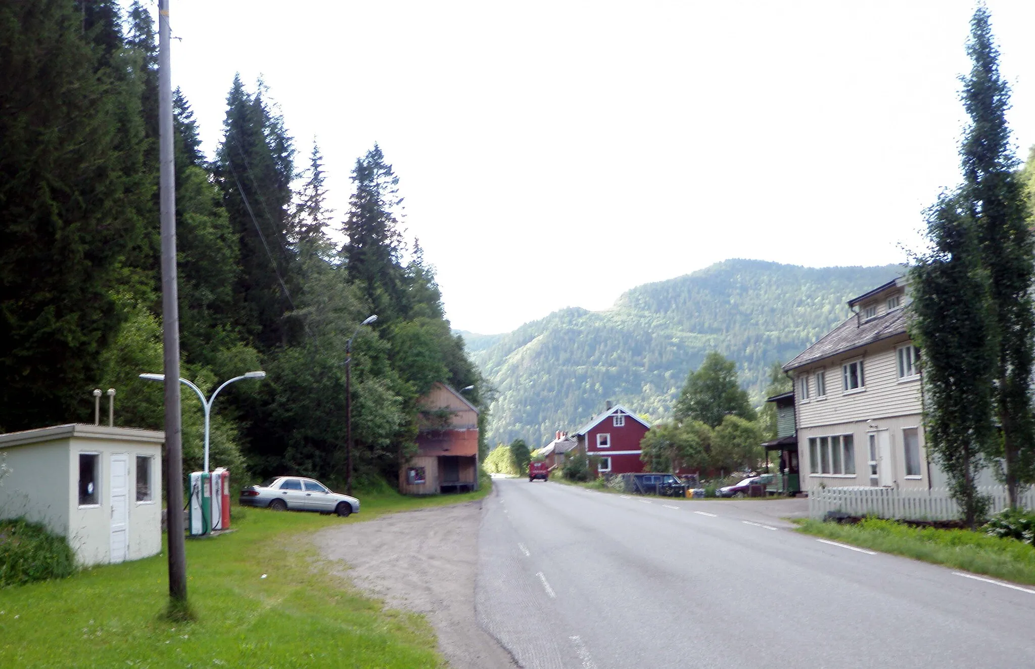 Photo showing: The village of Rognes in Midtre Gauldal, Sør-Trøndelag, Norway.