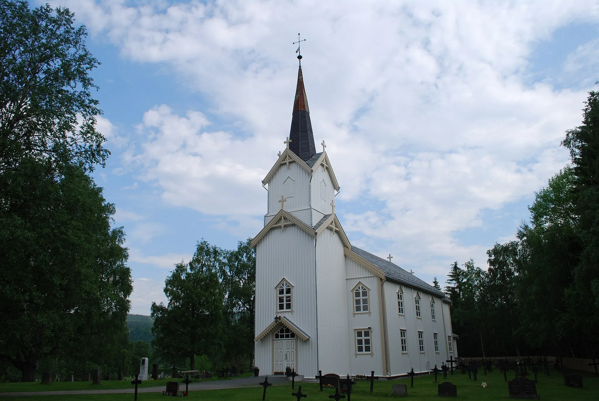 Photo showing: Meråker kirke i Nord-Trøndelag.