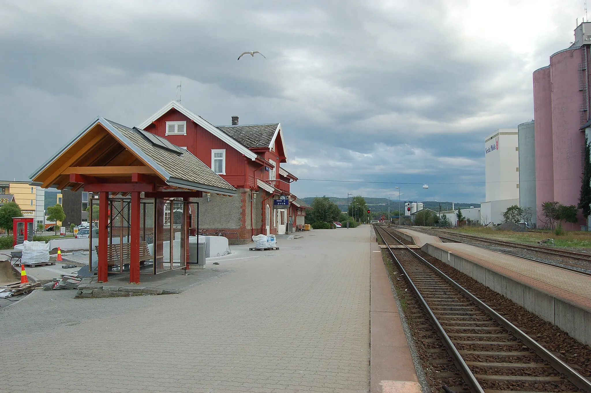 Photo showing: Verdal Station