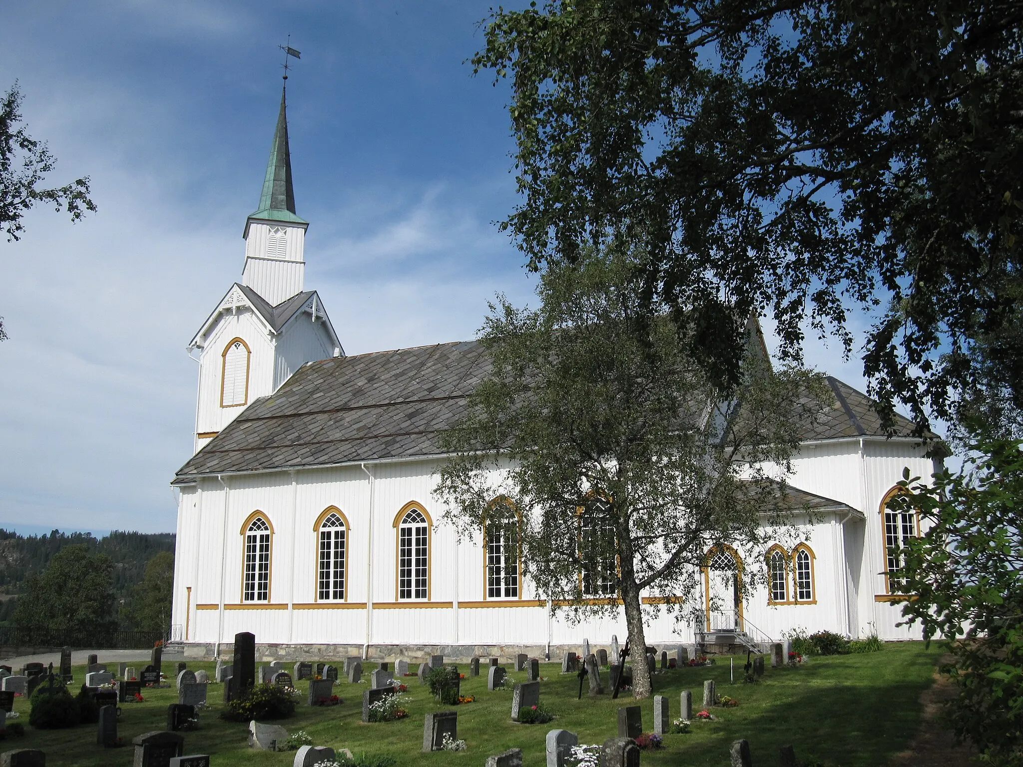 Photo showing: Beitstad kyrkje på Utvik i Steinkjer kommune i Nord-Trøndelag