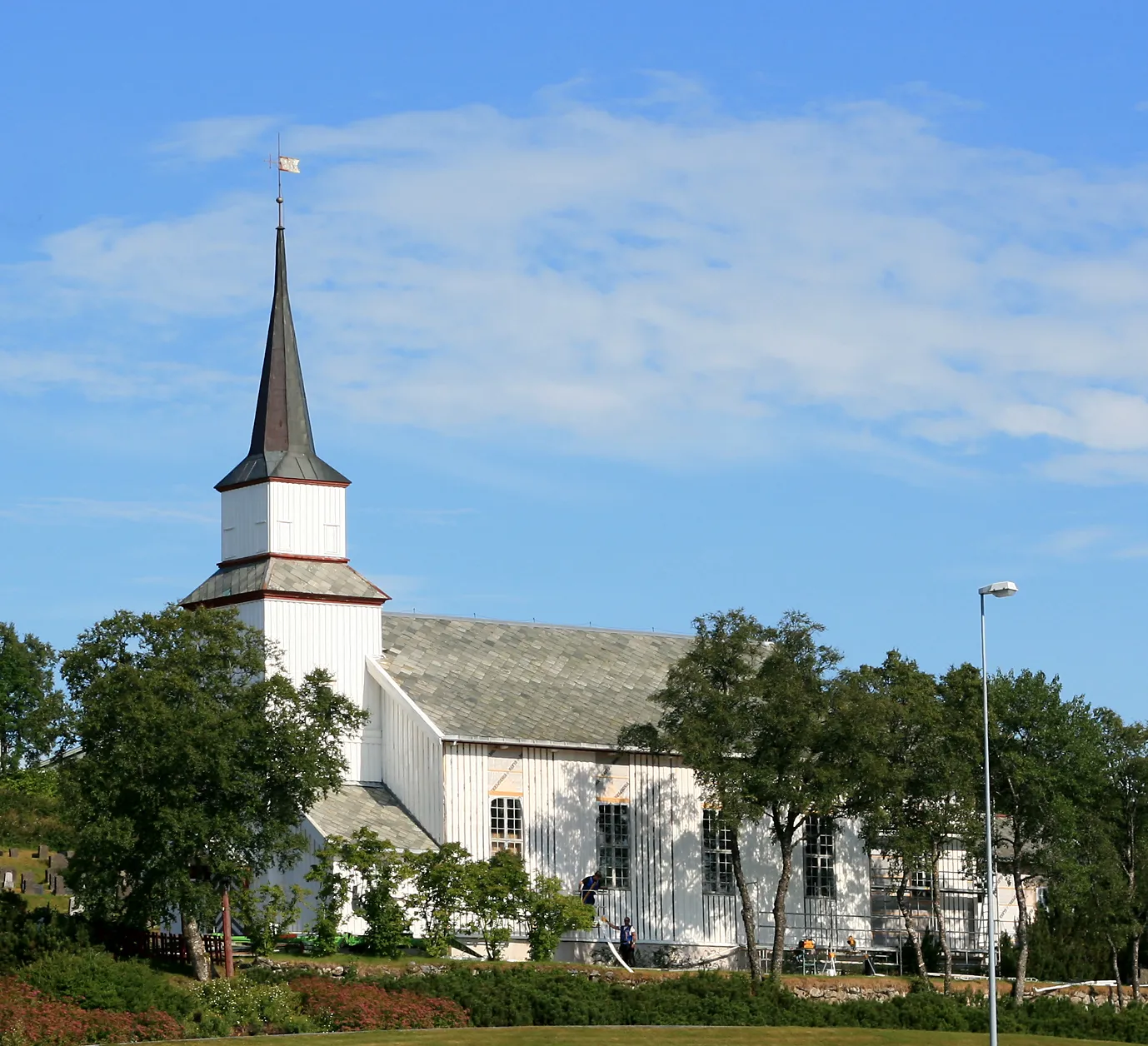 Photo showing: Kolvereid church, Nærøy, Nord-Trøndelag, Norway.