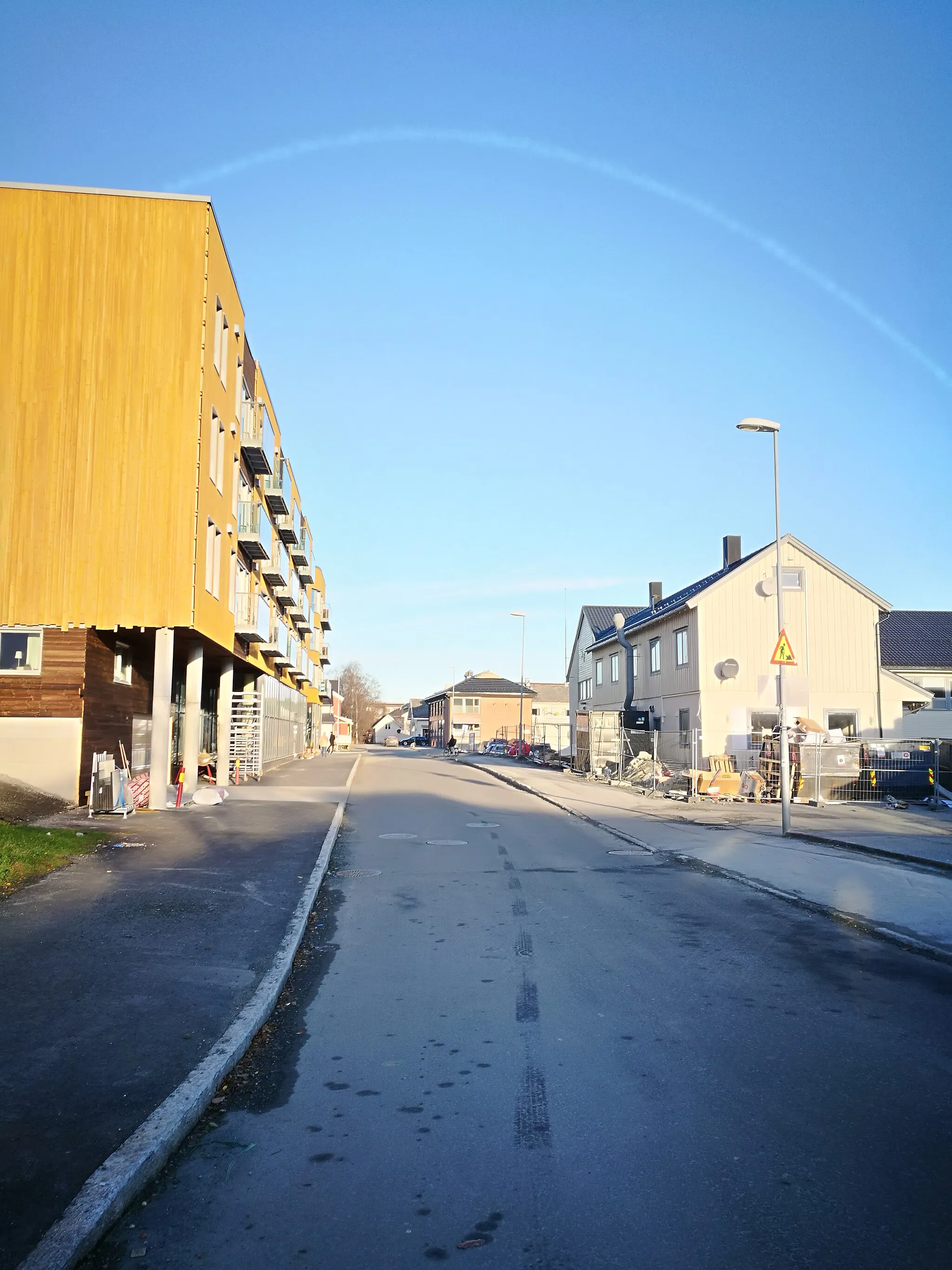 Photo showing: Anne Ekrens veg in Heimdal, Trondheim, Norway