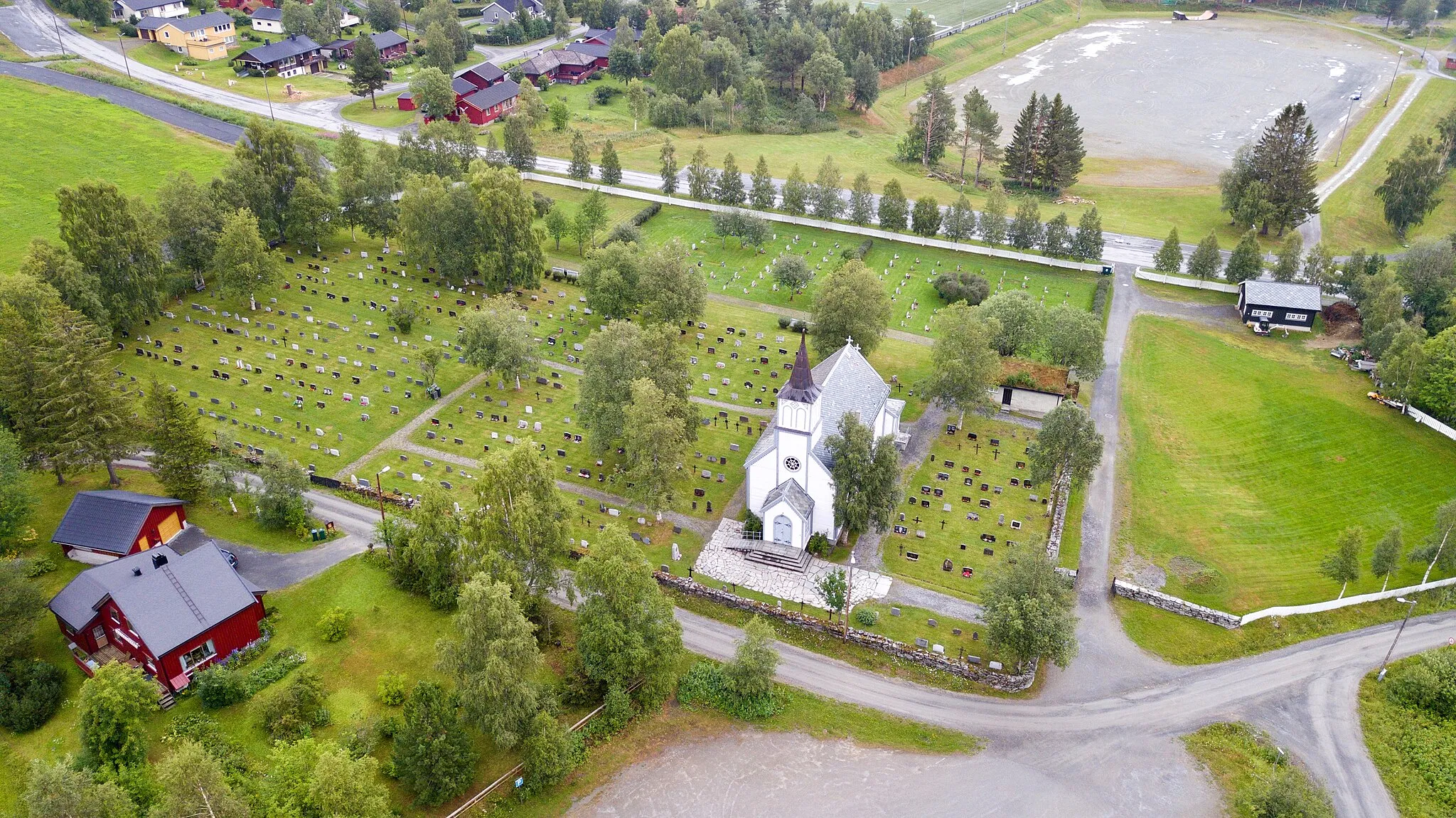 Photo showing: Berkåk kirke, Rennebu i Trøndelag.