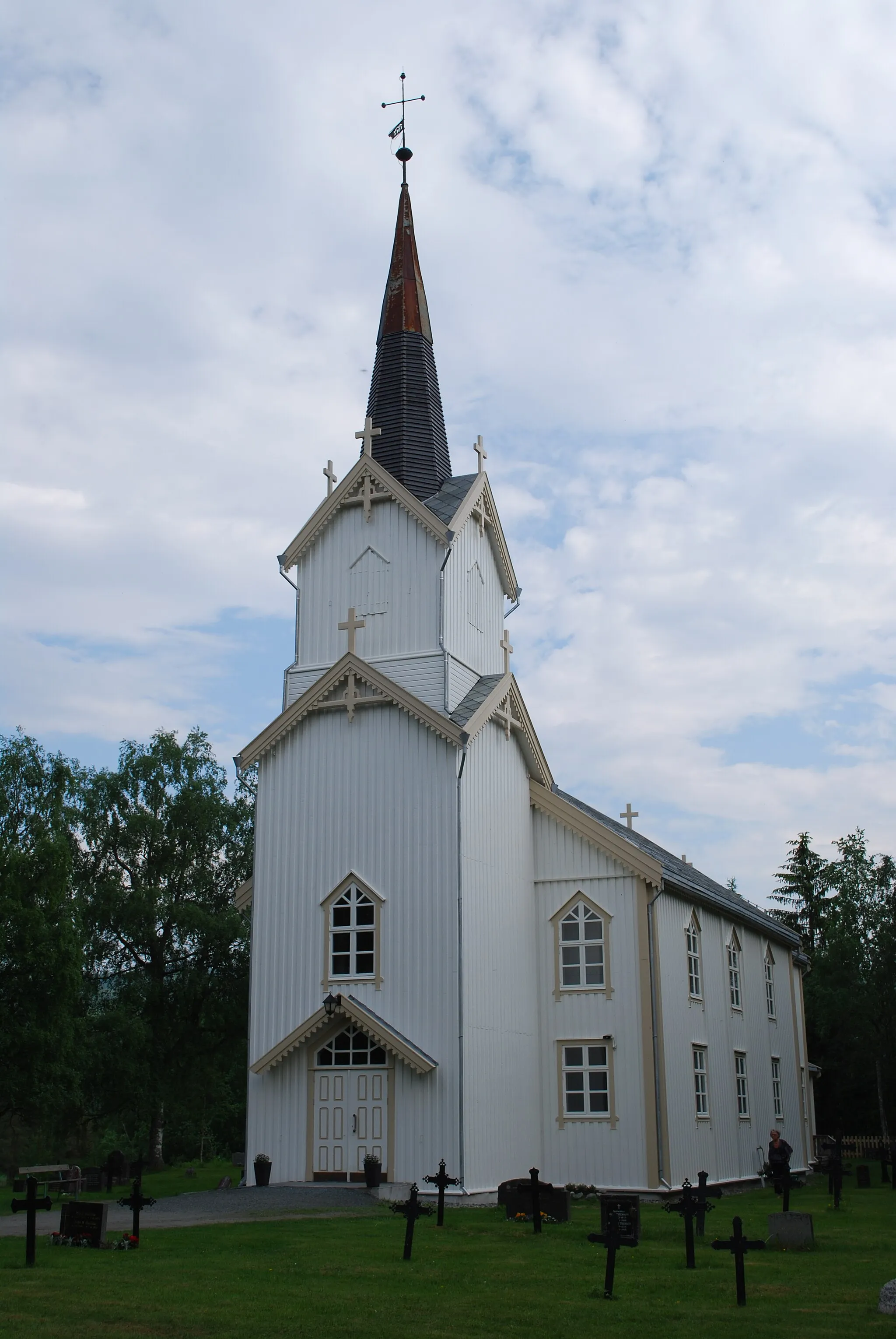 Photo showing: Meråker kirke i Nord-Trøndelag.