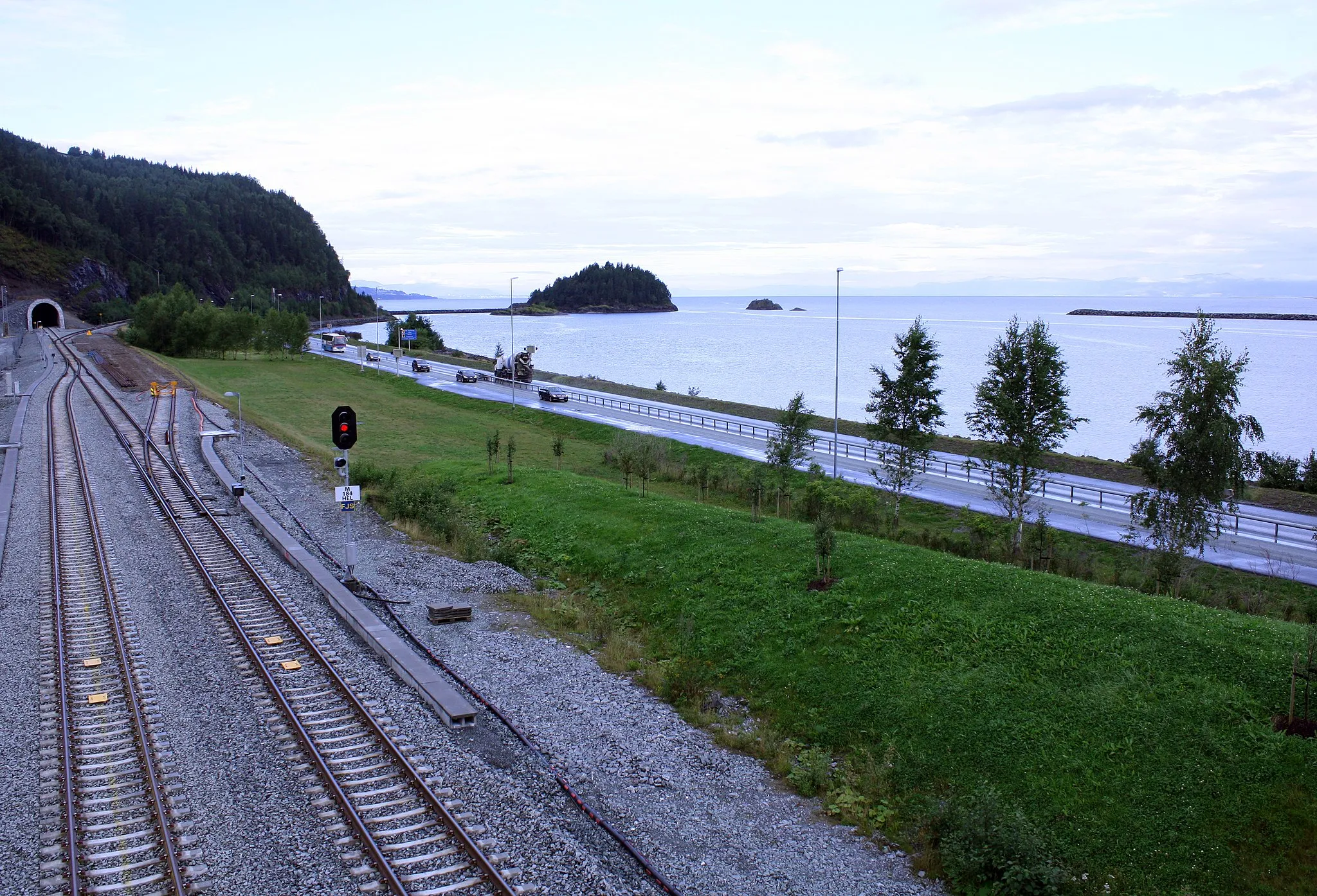 Photo showing: Hell er et av alternativene for lokalisering for logistikknutepunkt ved valg av konseptet Integrert Øst.