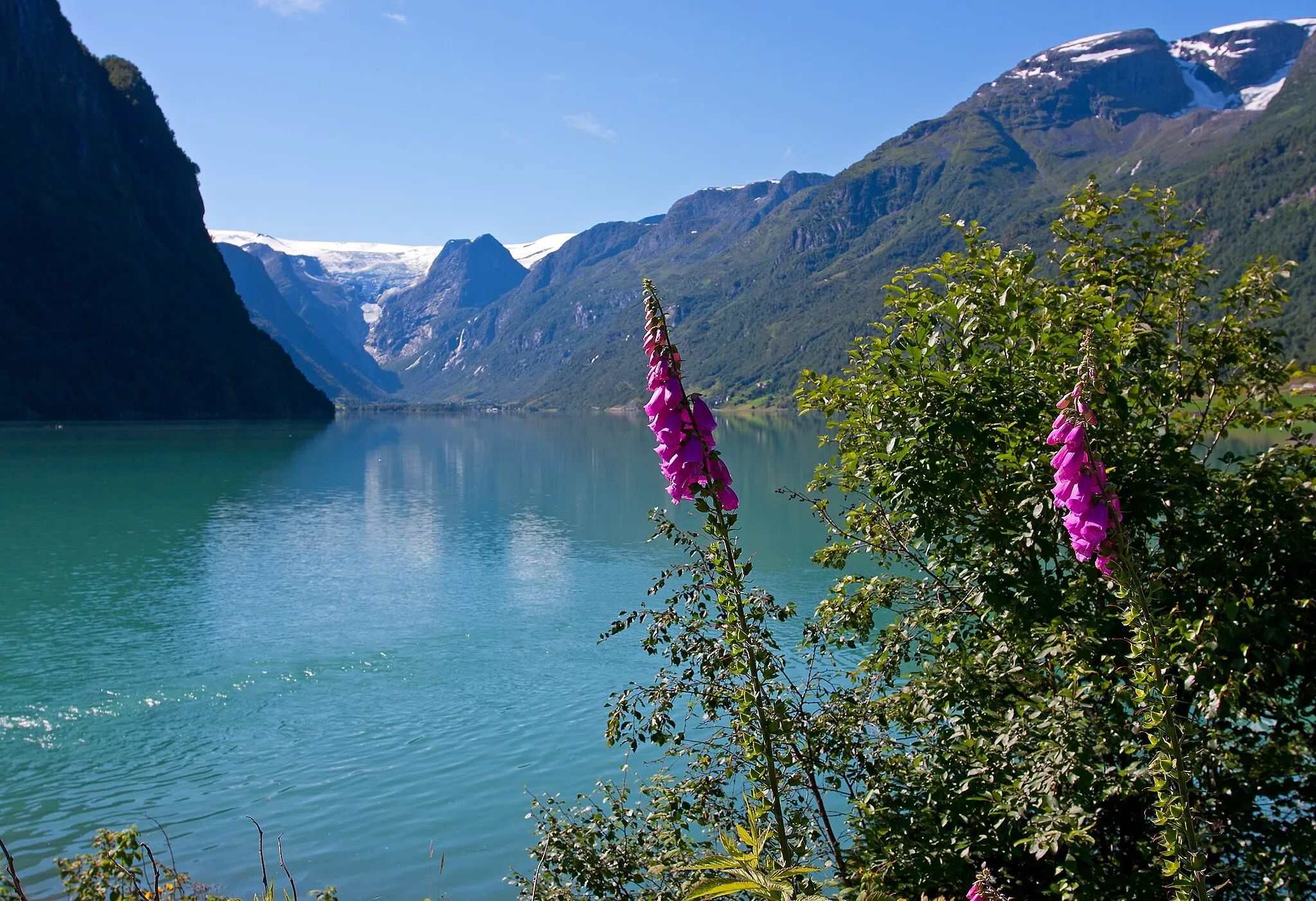 Photo showing: Lake Oldevatnet / Norway