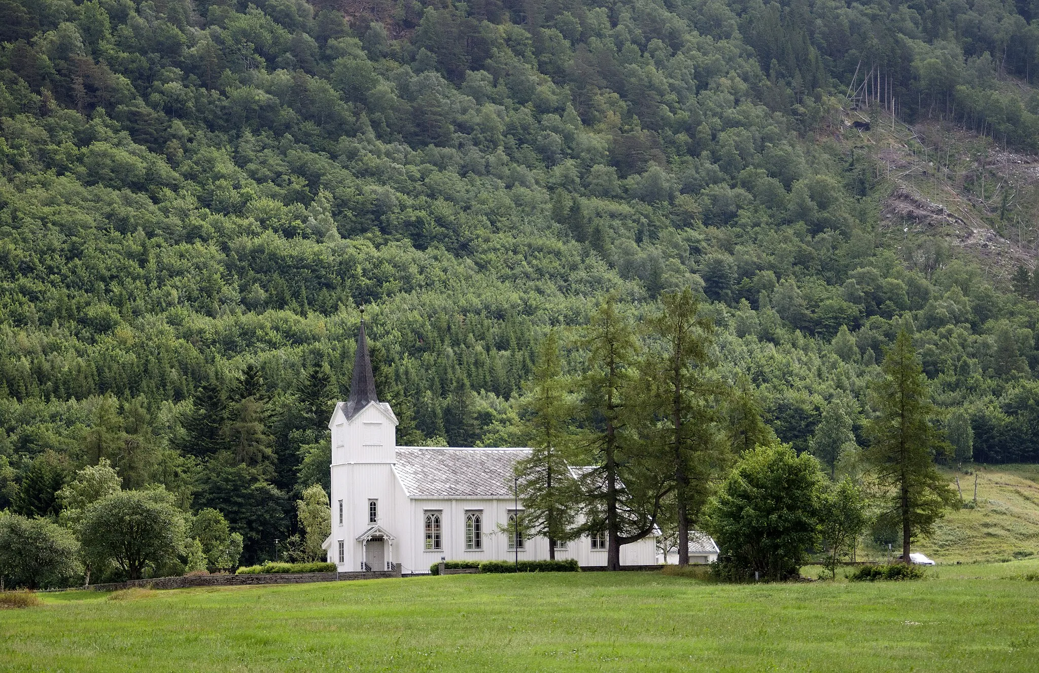 Photo showing: Øksendal kirke, Møre og Romsdal